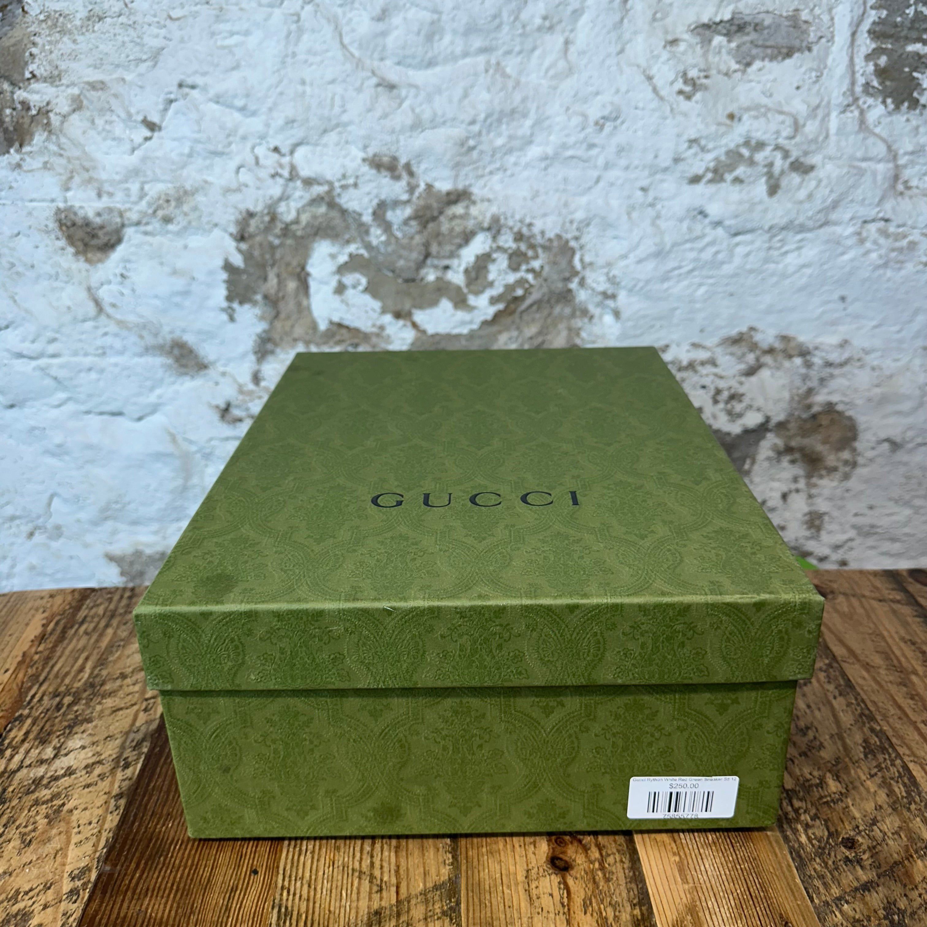 Gucci Gucci Rhyton White Red Green Sneaker Sz 12 Size US 12 / EU 45 - 8 Thumbnail