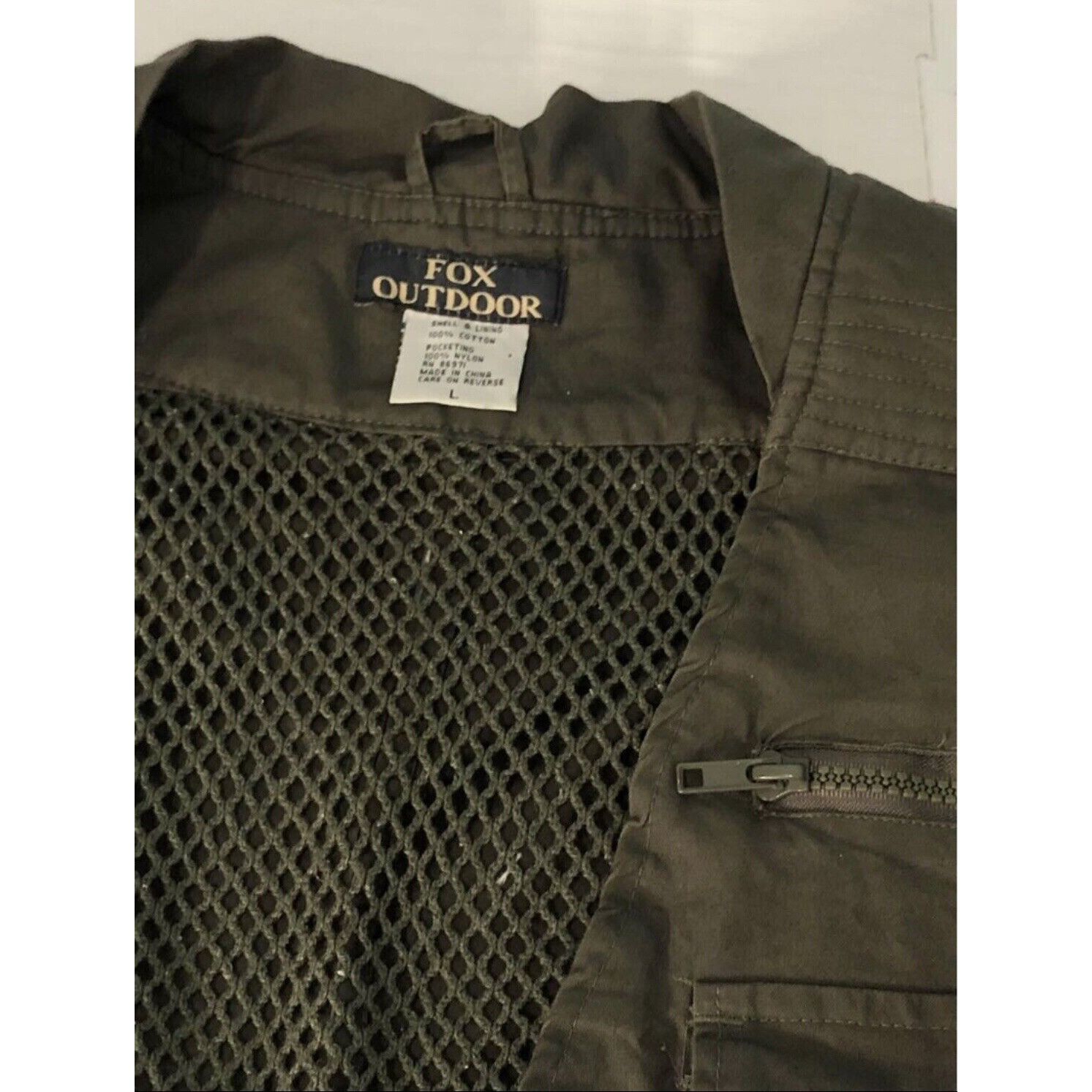 Hunter Fox Outdoor Utility Vest L Fishing Hunting Tactical Pockets Size US L / EU 52-54 / 3 - 4 Thumbnail