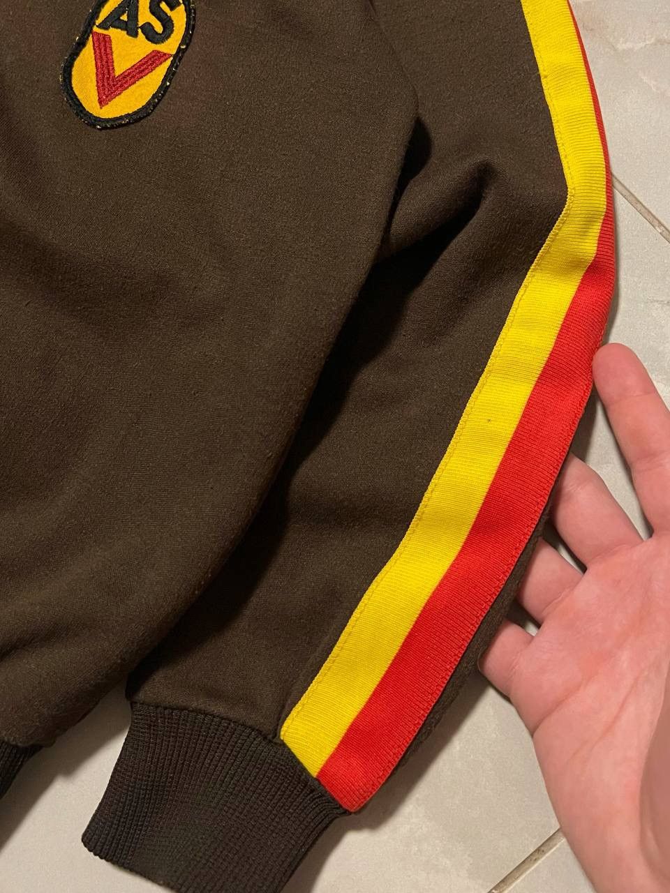 Vintage VTG 70s East German Army Track Top Training Gym Pull Over Size US M / EU 48-50 / 2 - 7 Thumbnail