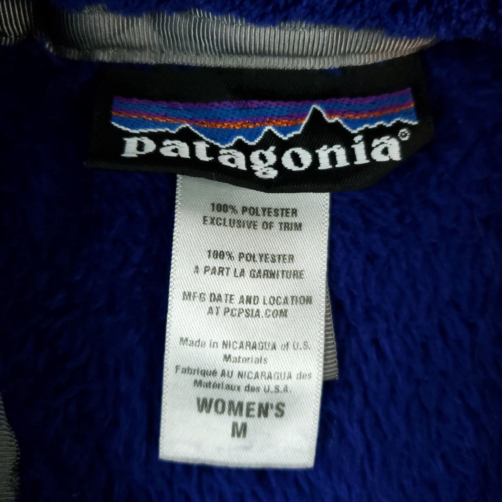 Patagonia Patagonia Re-Tool Jacket Womens M Blue 1/4 Zip Sweater Mock Neck Y2K Jacket Women Blue M Patagonia Re-Tool JACKET 1/4 Zip Casual Outdoor Womens Size M / US 6-8 / IT 42-44 - 6 Thumbnail