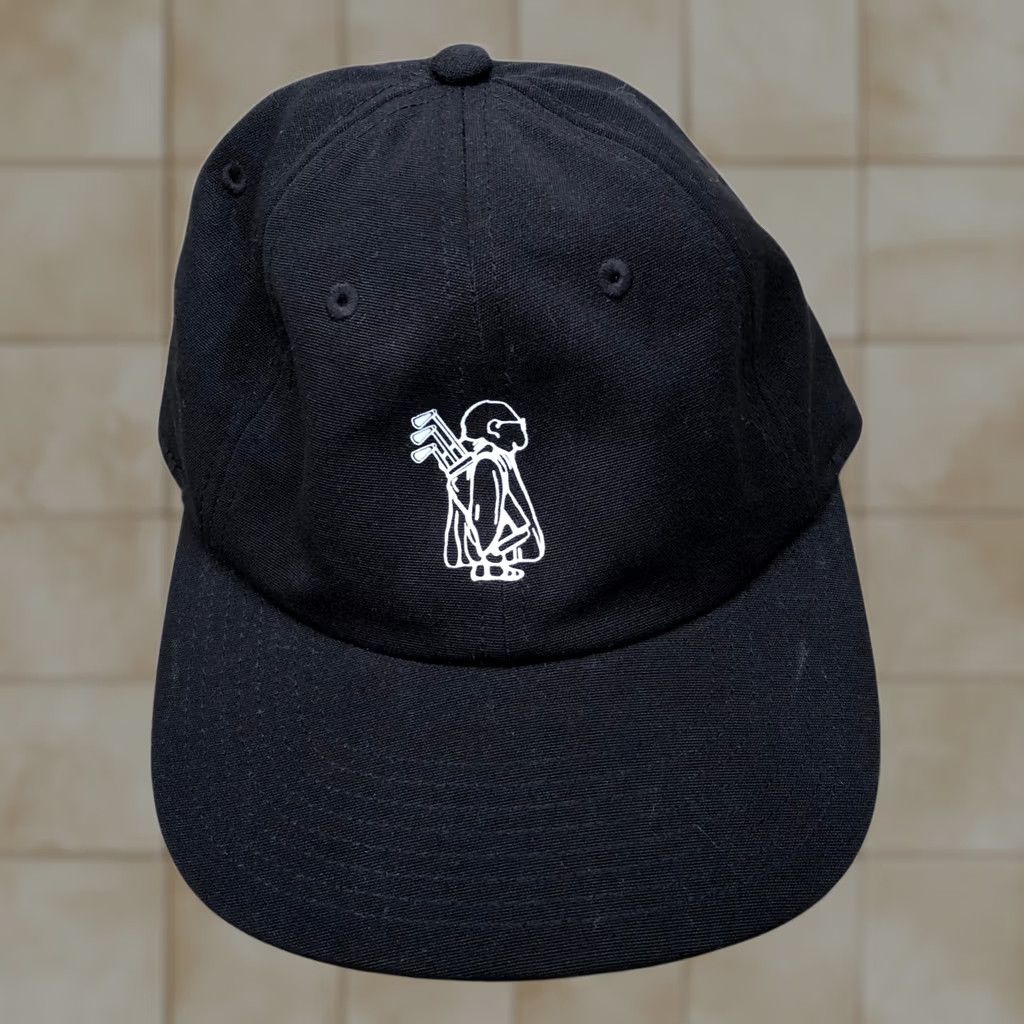 Outerknown VINTAGE OUTERKNOWN Golf Clubs Baseball Hat Men's One Size Black Adjustable Cap Size ONE SIZE - 1 Thumbnail