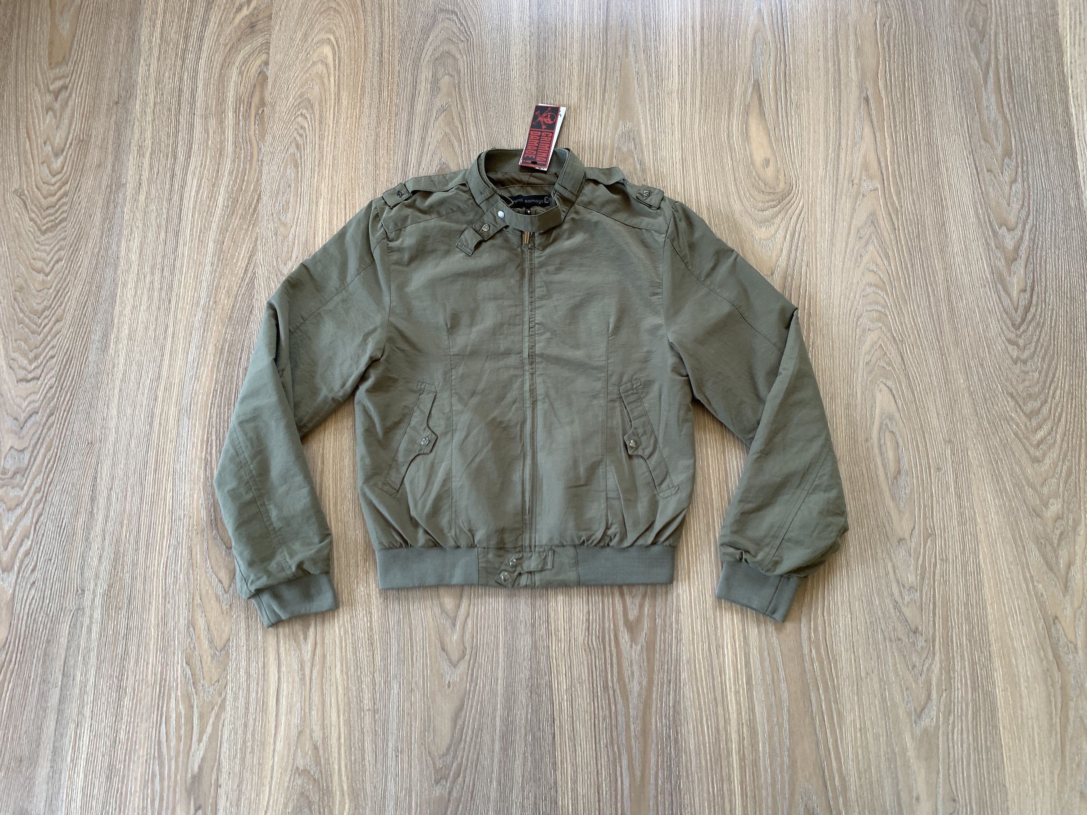 Criminal Damage Womens Criminal Damage New Vintage Cotton Jacket Size L / US 10 / IT 46 - 1 Thumbnail