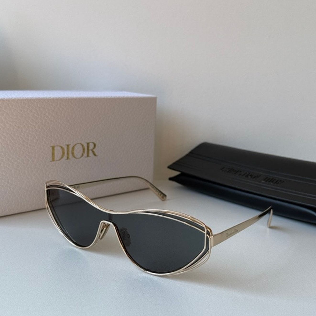 Dior NEW Dior MissDior B1U Cat Eye Sunglasses in Ruthenium
