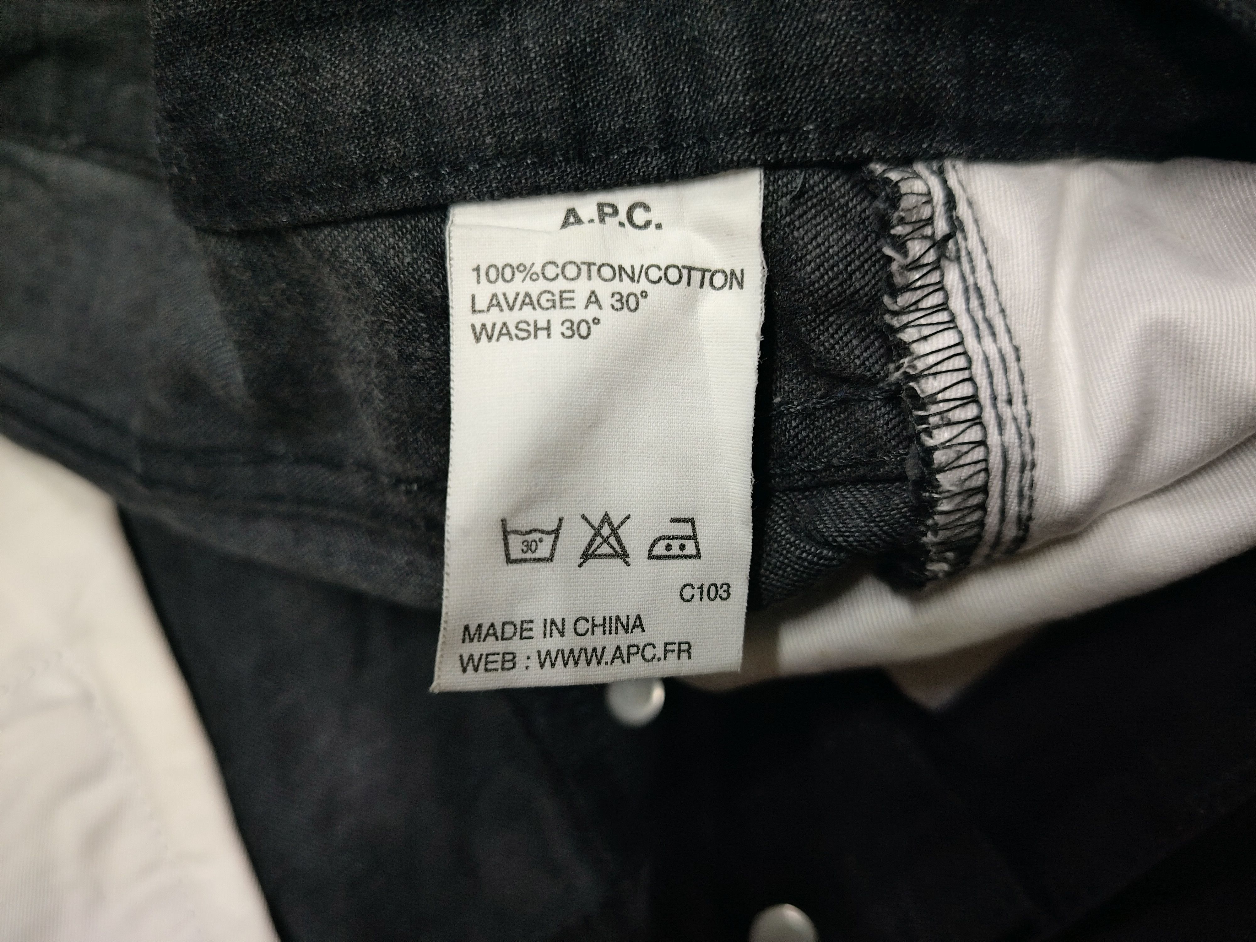 A.P.C. A.P.C rue madame paris denim Size US 34 / EU 50 - 6 Thumbnail