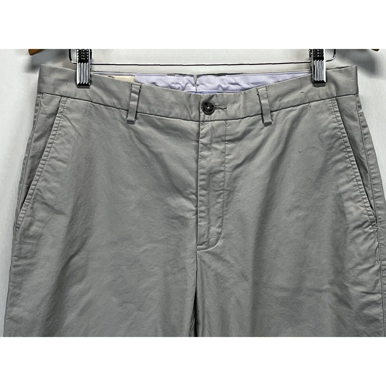 Vintage Onward Reserve Pants Mens Chino Straight Flat Front 33x30 Gray Stretch Vintage? No GUC Size US 33 - 2 Thumbnail