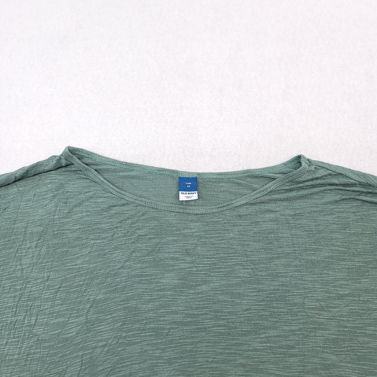 Old Navy Old Navy Pullover T Shirt Womens Size 2X Green Crop Top Size XXL / US 16-18 / IT 52-54 - 1 Thumbnail