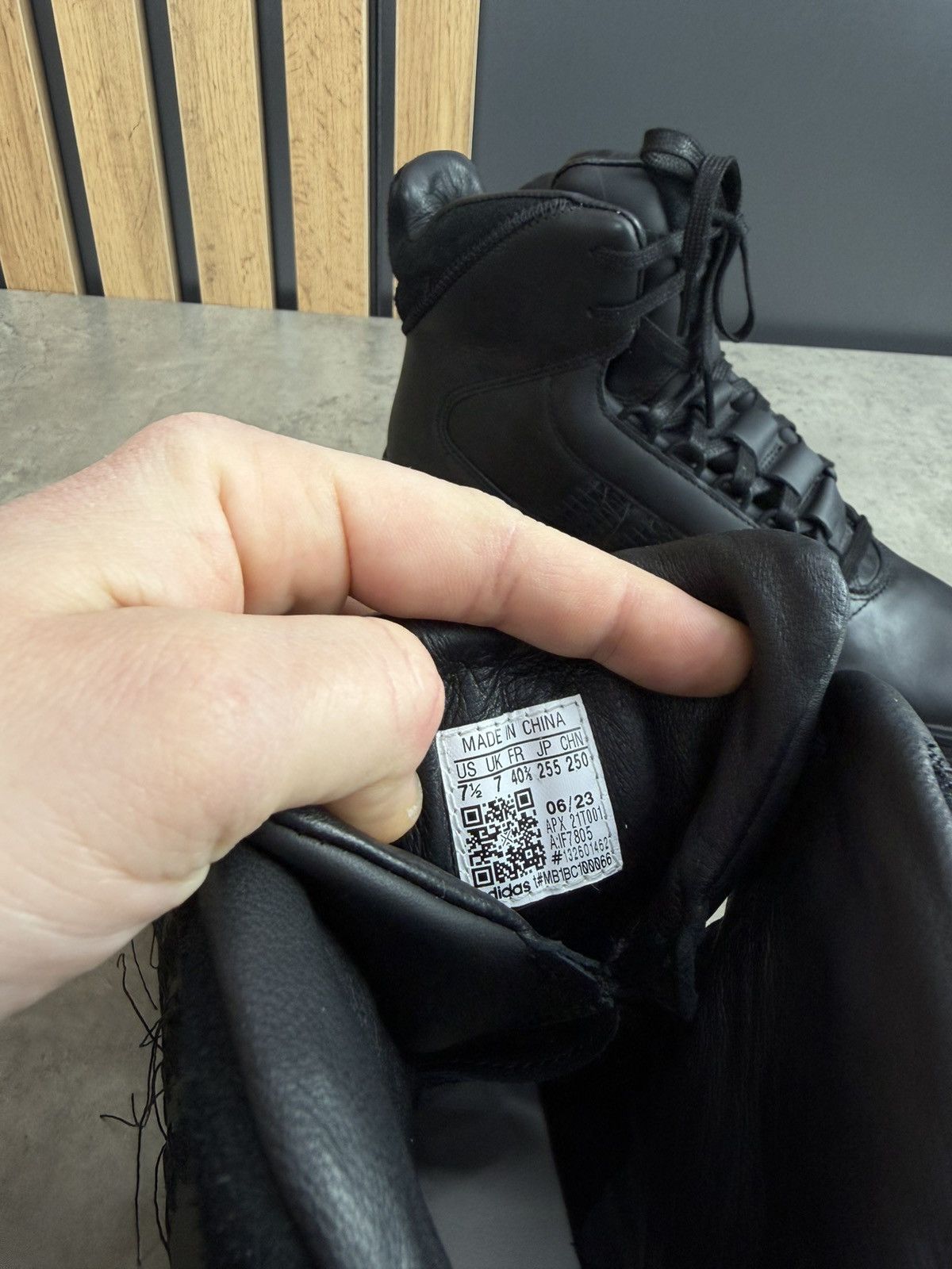 Adidas Adidas Y-3 GSG9 Black Boots Size US 7.5 Size US 7.5 / EU 40-41 - 11 Thumbnail