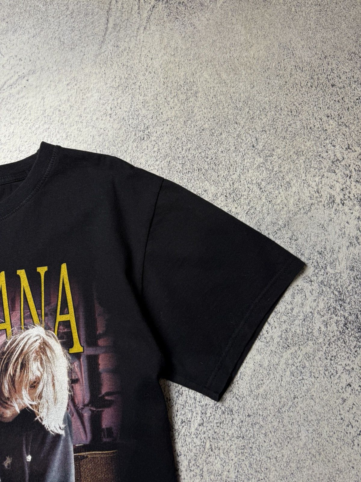 Nirvana Vintage Nirvana Kurt Cobain Black T Shirts Size US L / EU 52-54 / 3 - 15 Thumbnail