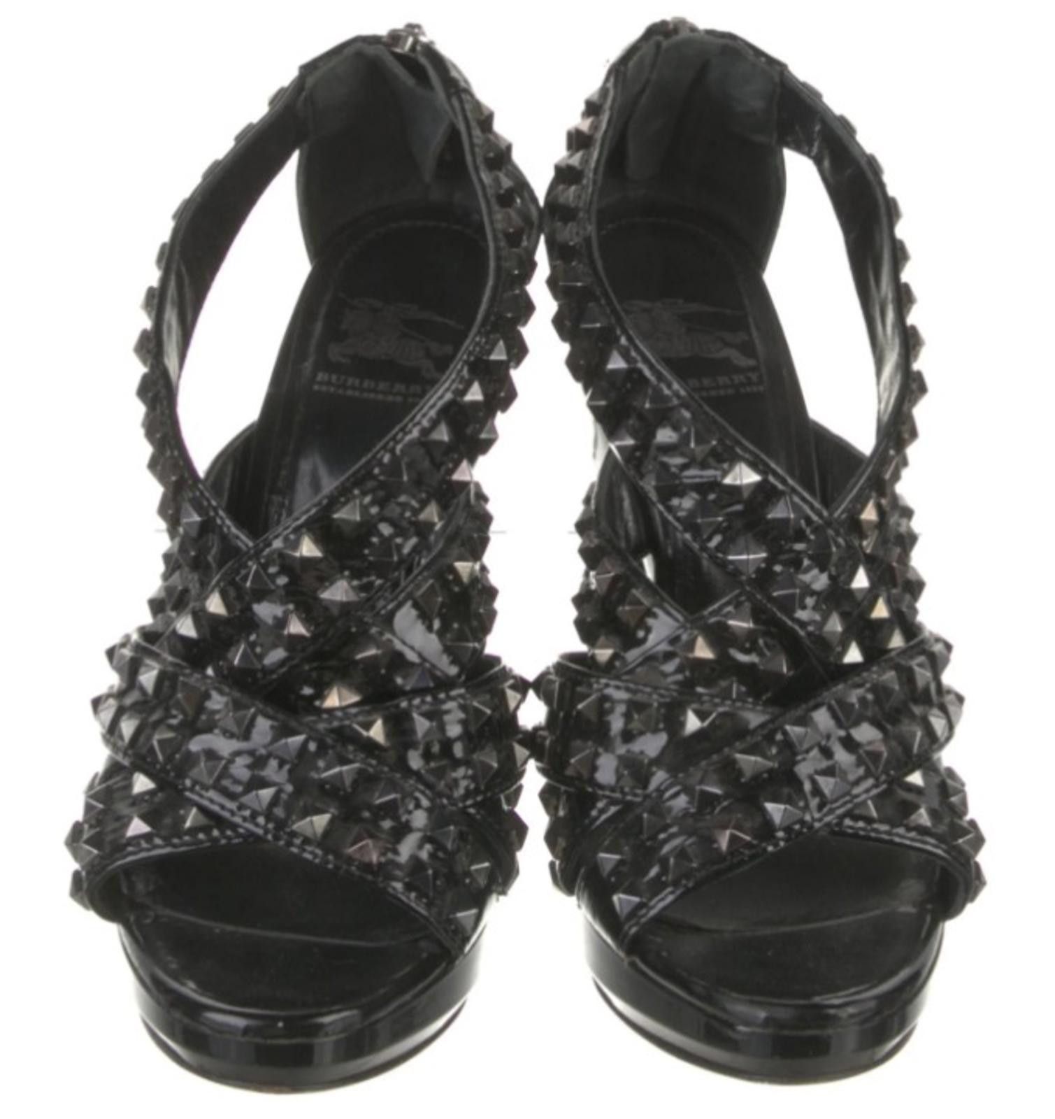 Burberry Burberry T-Strap Sandals Spiked - SIZE 7 Size US 7 / IT 37 - 1 Thumbnail
