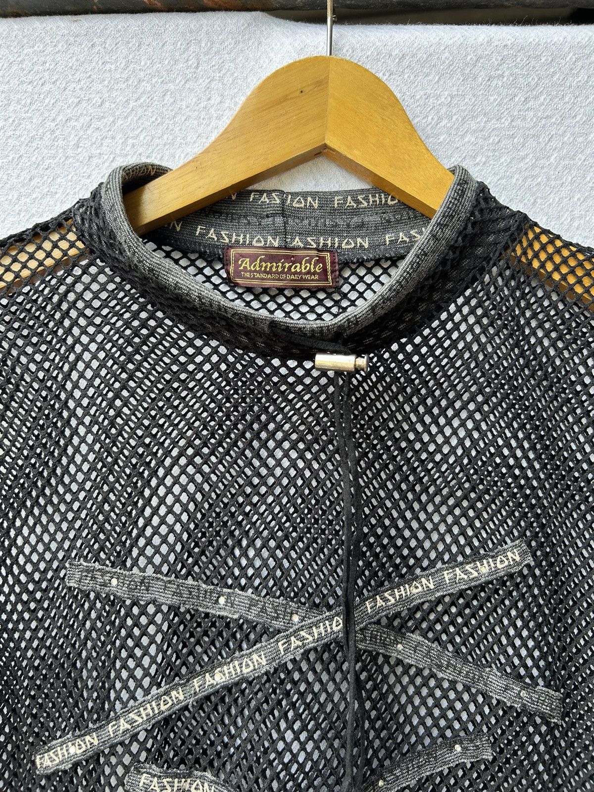 Beauty Beast × If Six Was Nine × KMRii Open fishnet tanktop double pocket japan style Size US M / EU 48-50 / 2 - 5 Thumbnail