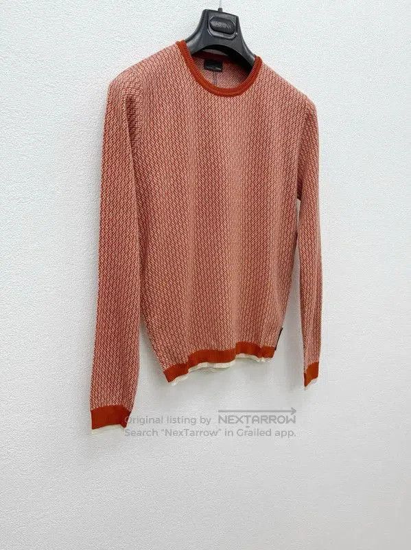 Fendi Fendi Orange Wool Long Sleeve Knit Sweater . Size US XS / EU 42 / 0 - 2 Thumbnail