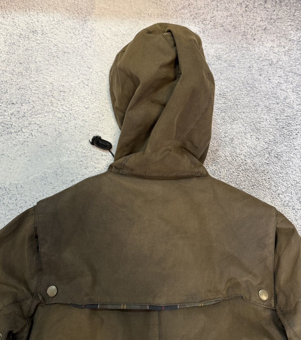 Barbour Barbour Durham Wax Jacket Women UK8 US4 Brown Hooded Vintage Size S / US 4 / IT 40 - 15 Thumbnail