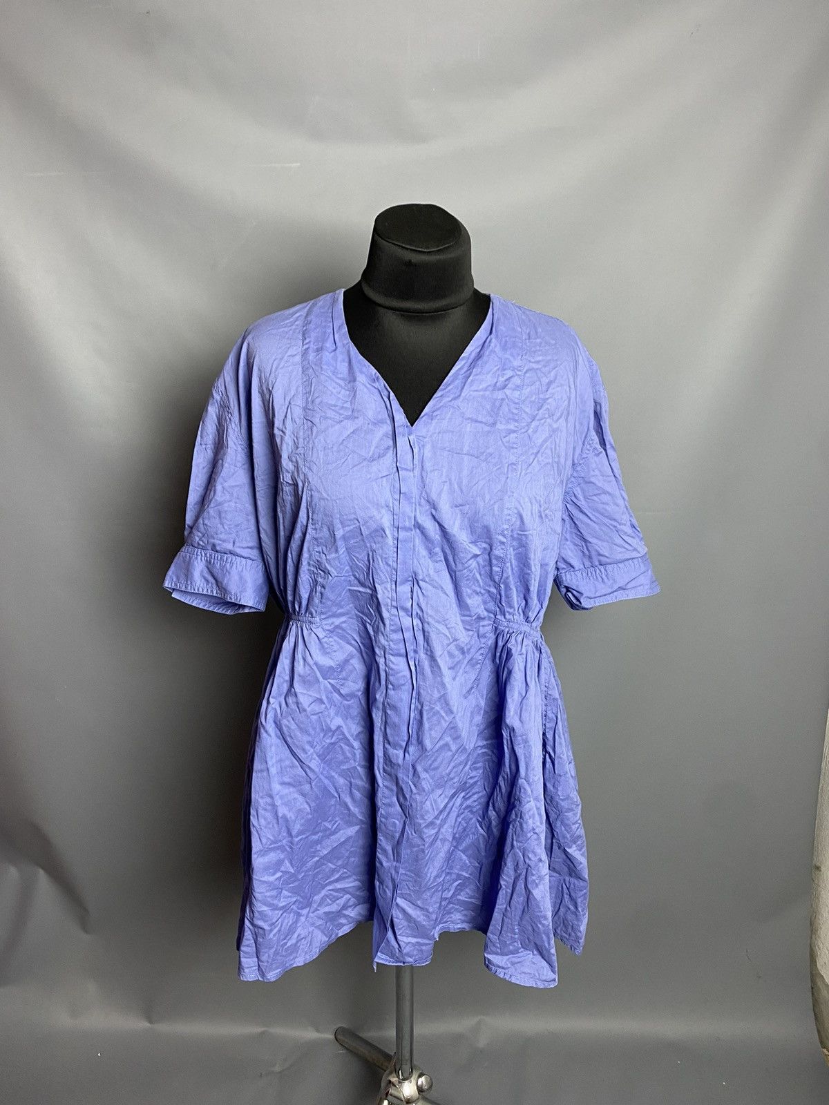 Acne Studios Acne Jeans S/S 08 Swank Blue Short Sleeve Mini Dress Sz 42 Size M / US 6-8 / IT 42-44 - 3 Thumbnail
