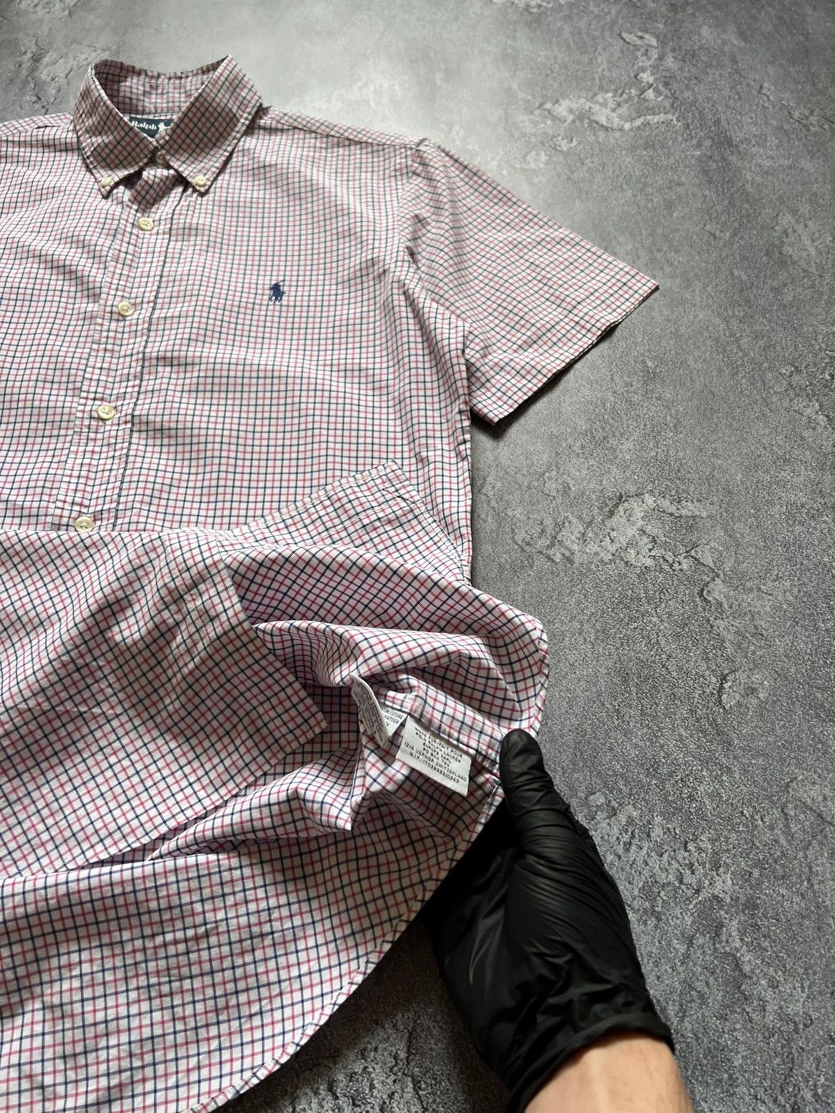 Polo Ralph Lauren 90x Vintage Ralph Lauren Short Sleeve Shirt Big Pony Striped Size US S / EU 44-46 / 1 - 9 Thumbnail