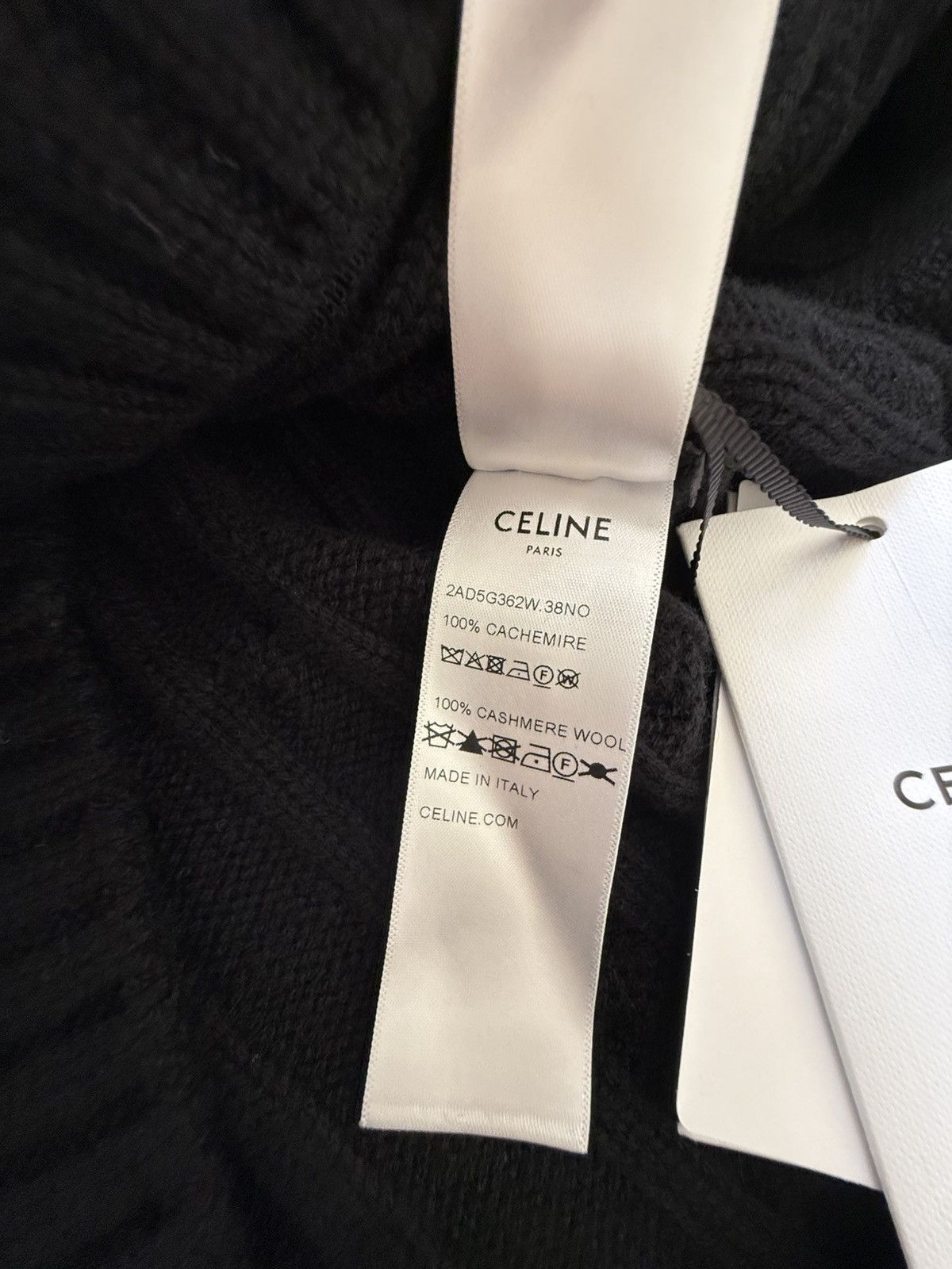 Celine $2.6k FW24 Celine logo triomphe cashmere cardigan Hedi XL Size US XL / EU 56 / 4 - 25 Thumbnail