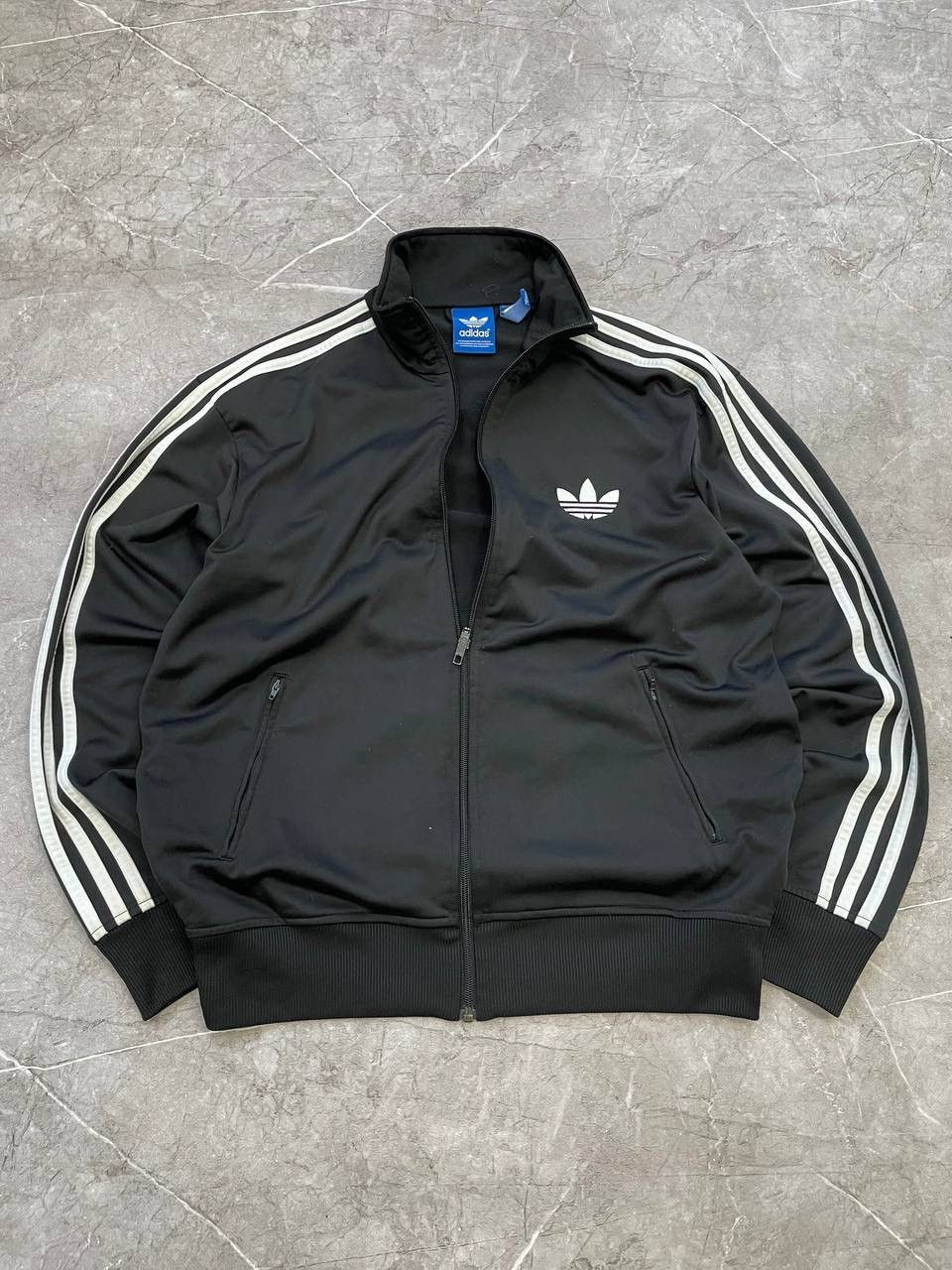 Adidas × Vintage ADIDAS Original Y-3 style Vintage Zip Up red Full Striped Size US M / EU 48-50 / 2 - 1 Thumbnail