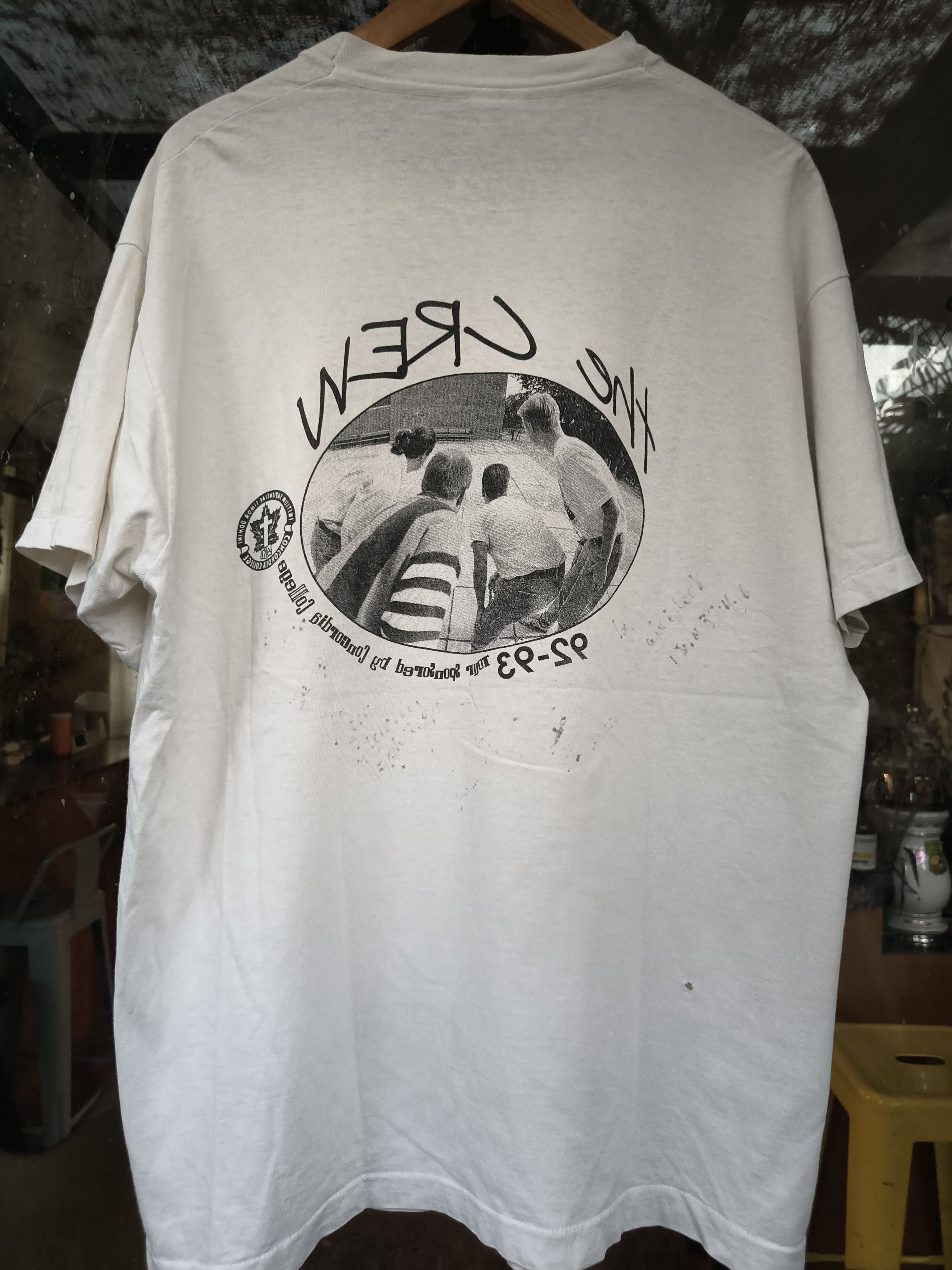 Band Tees Vintage 90s 7seconds (The crew) tour t shirt Size US XL / EU 56 / 4 - 3 Thumbnail