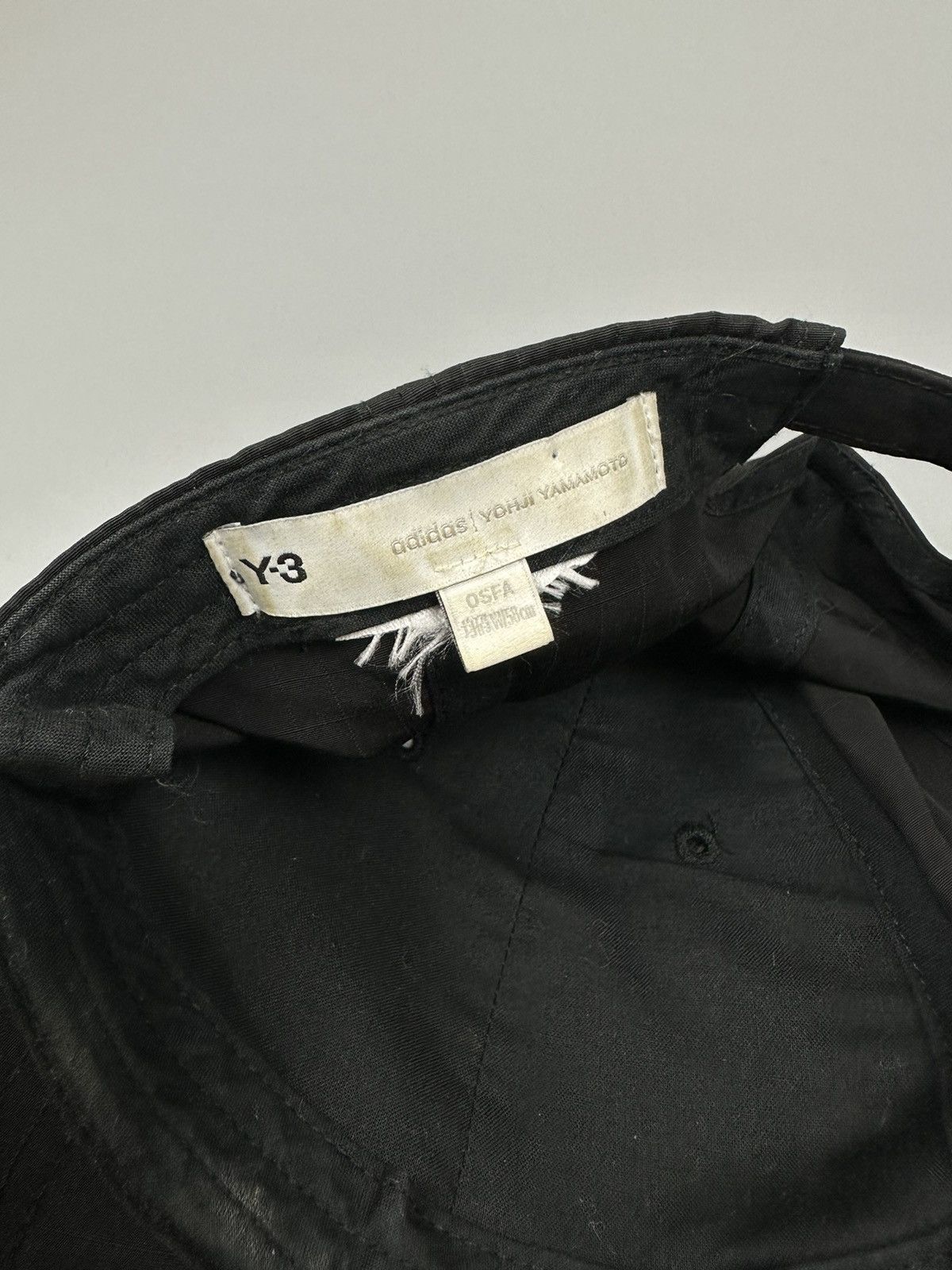 Yohji Yamamoto Y-3 Yohji Yamamoto x Adidas Hats Size ONE SIZE - 8 Thumbnail