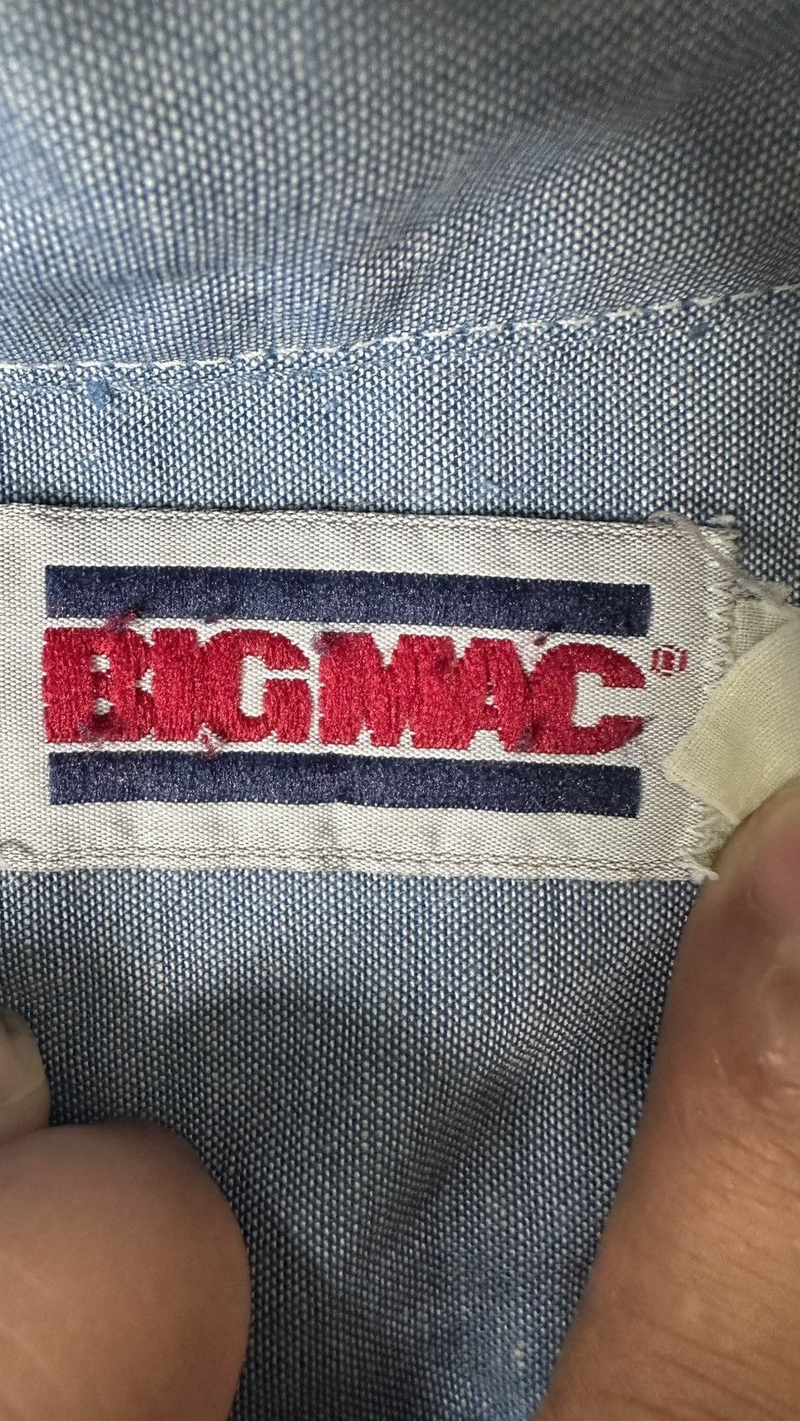 Big Mac VINTAGE BIG MAC DOUBLE POCKET SHIRT Size US L / EU 52-54 / 3 - 6 Thumbnail