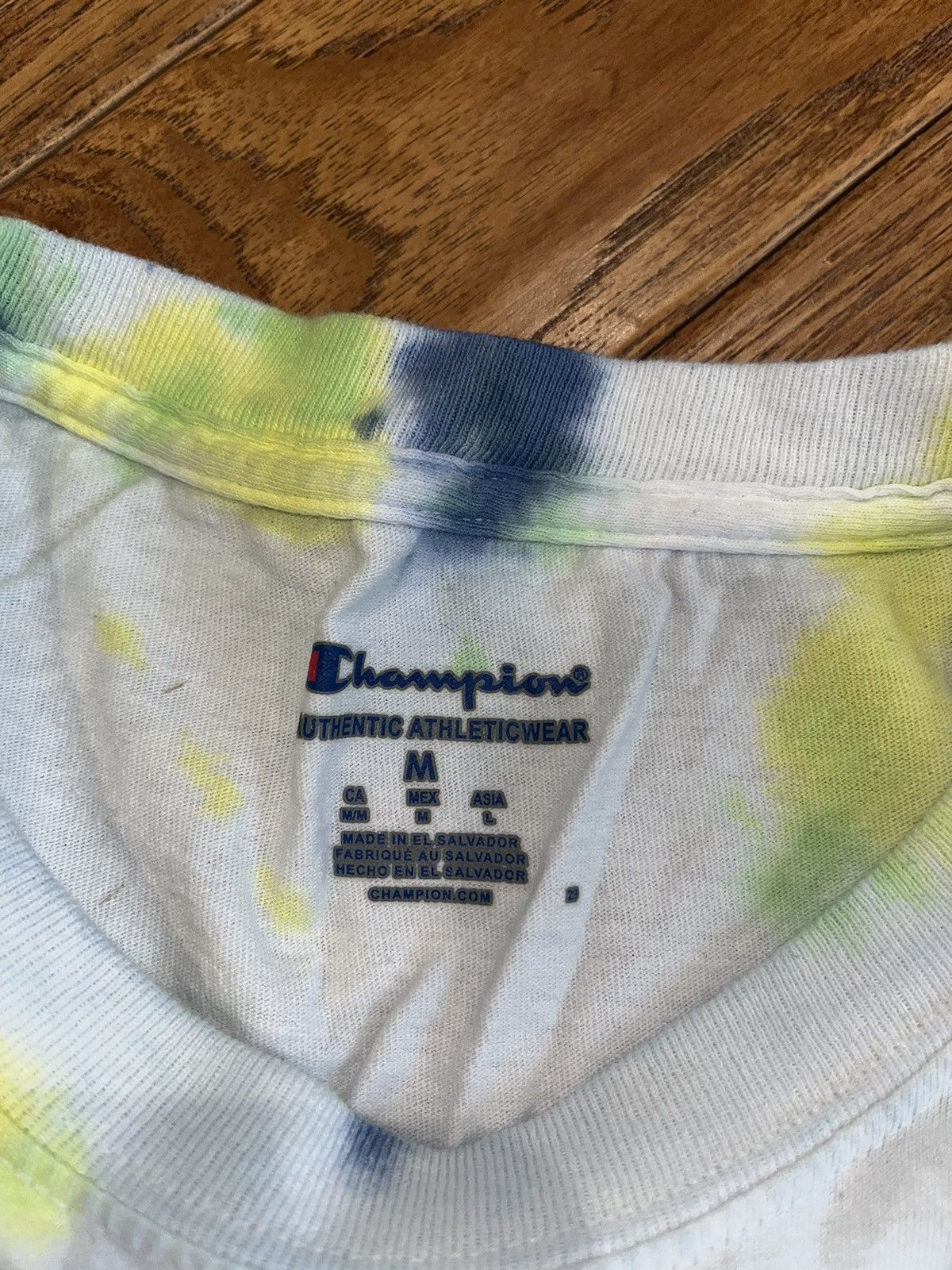 Champion Notre Dame Mens Tie-Dye T-Shirt Size US M / EU 48-50 / 2 - 2 Thumbnail