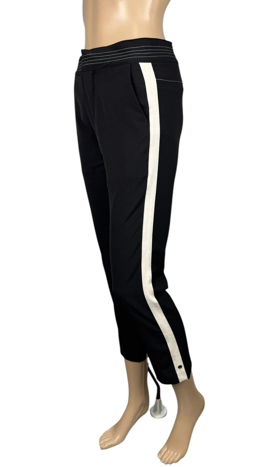 Chloe Chloe Crop Skinny Pants Viscose Acetate size 36 Size 26" / US 2 / IT 38 - 1 Thumbnail