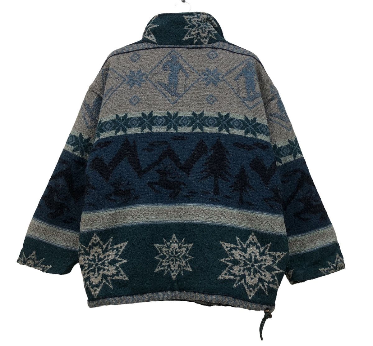 L.L. Bean 🔥Vintage LL Bean Aztec Full Print Story On Jacket Size US M / EU 48-50 / 2 - 6 Thumbnail