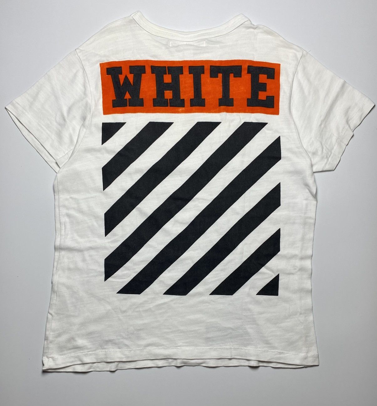 Off-White - Orange Box Diagonal T-Shirt