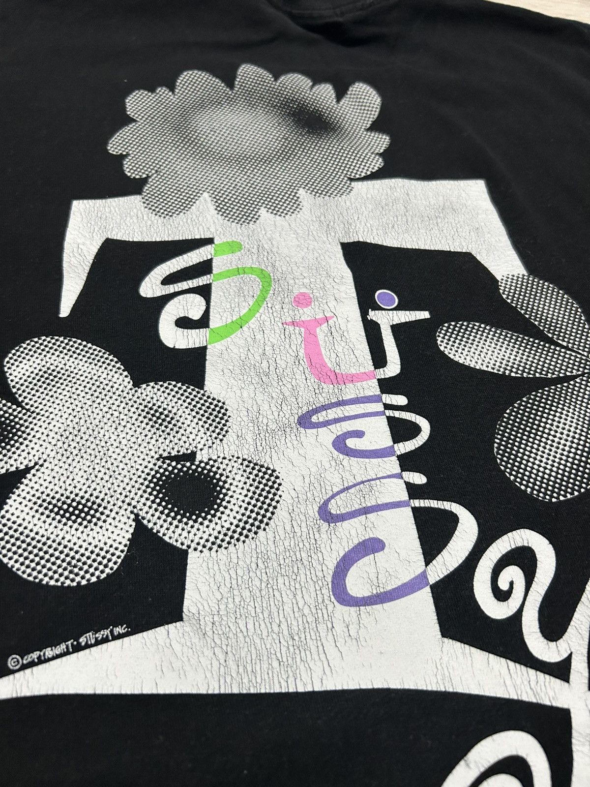 Stussy Big Logo Stussy T-shirt Flowers Size S-M Y2k Size US M / EU 48-50 / 2 - 5 Thumbnail
