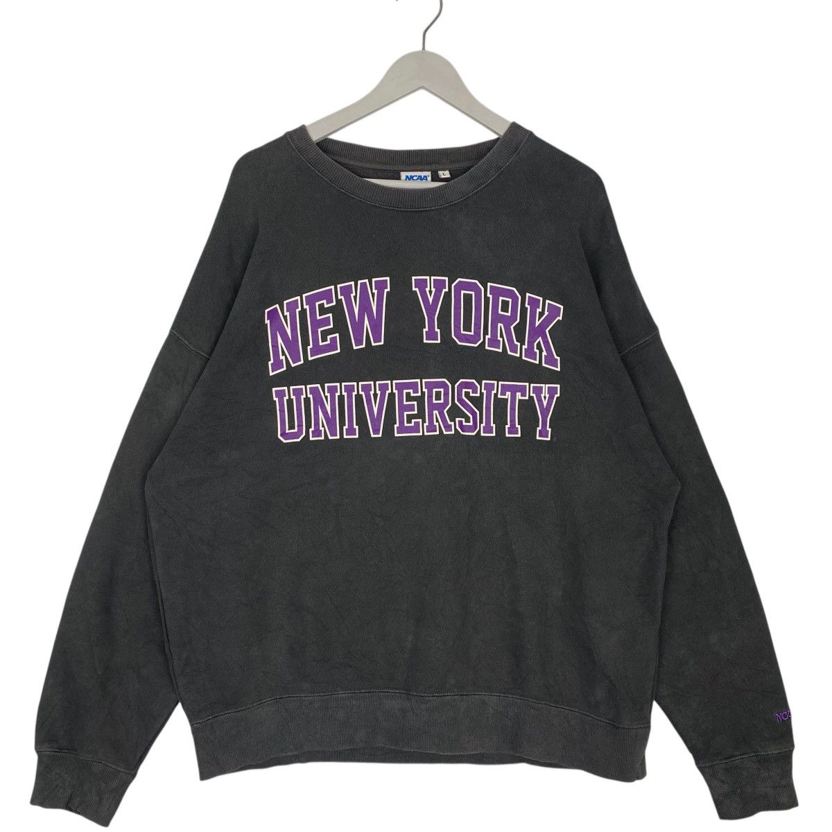 Other Vintage New York University Crewneck Sweatshirt Gray Size L Size US L / EU 52-54 / 3 - 1 Thumbnail