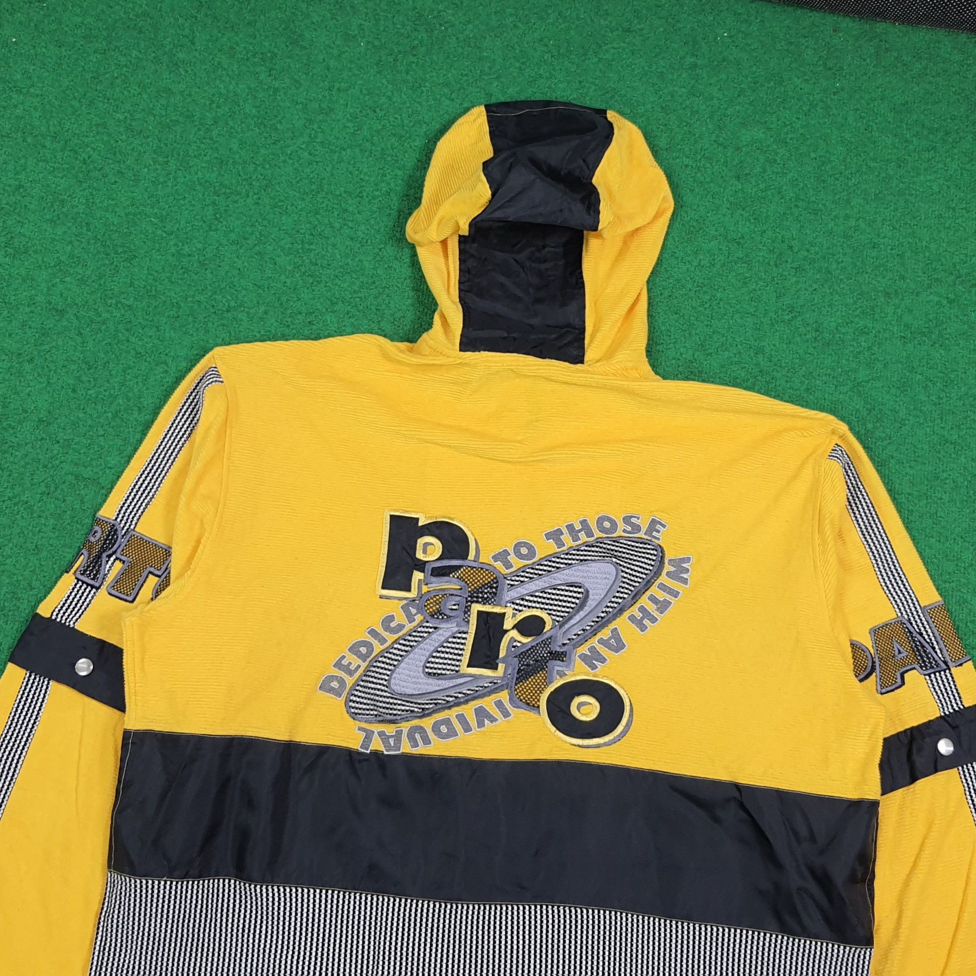 Vintage Vintage 90s Parto Sport American Jacket Hoodie c279N10 Size US XXL / EU 58 / 5 - 2 Thumbnail