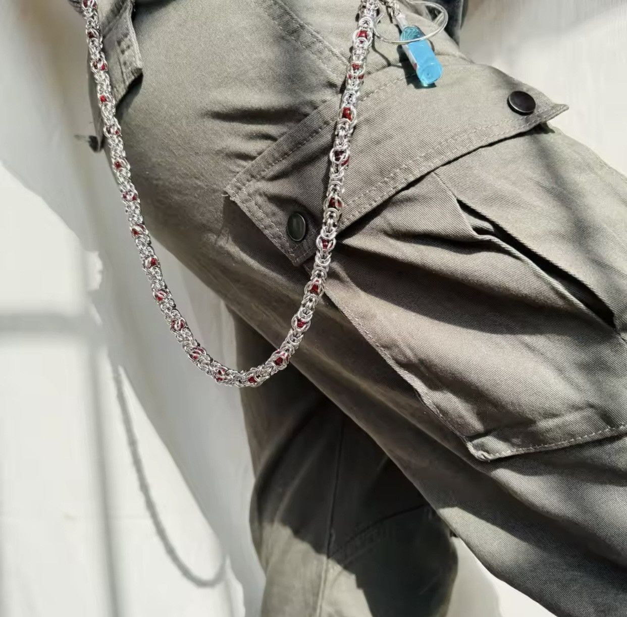 Jewelry × Vintage Handmade punk-style trouser chains Size ONE SIZE - 1 Thumbnail