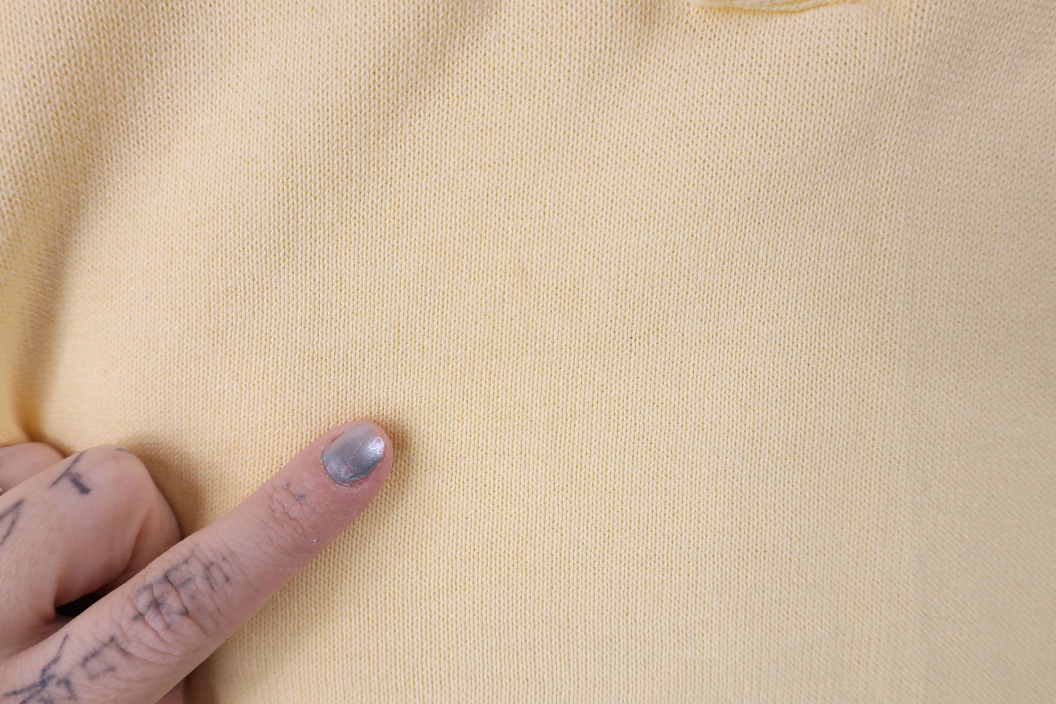 Brooks Brothers × Vintage Vinage 70s 80s Brooks Brothers Knit Collared Sweater Yellow Size US XL / EU 56 / 4 - 4 Thumbnail