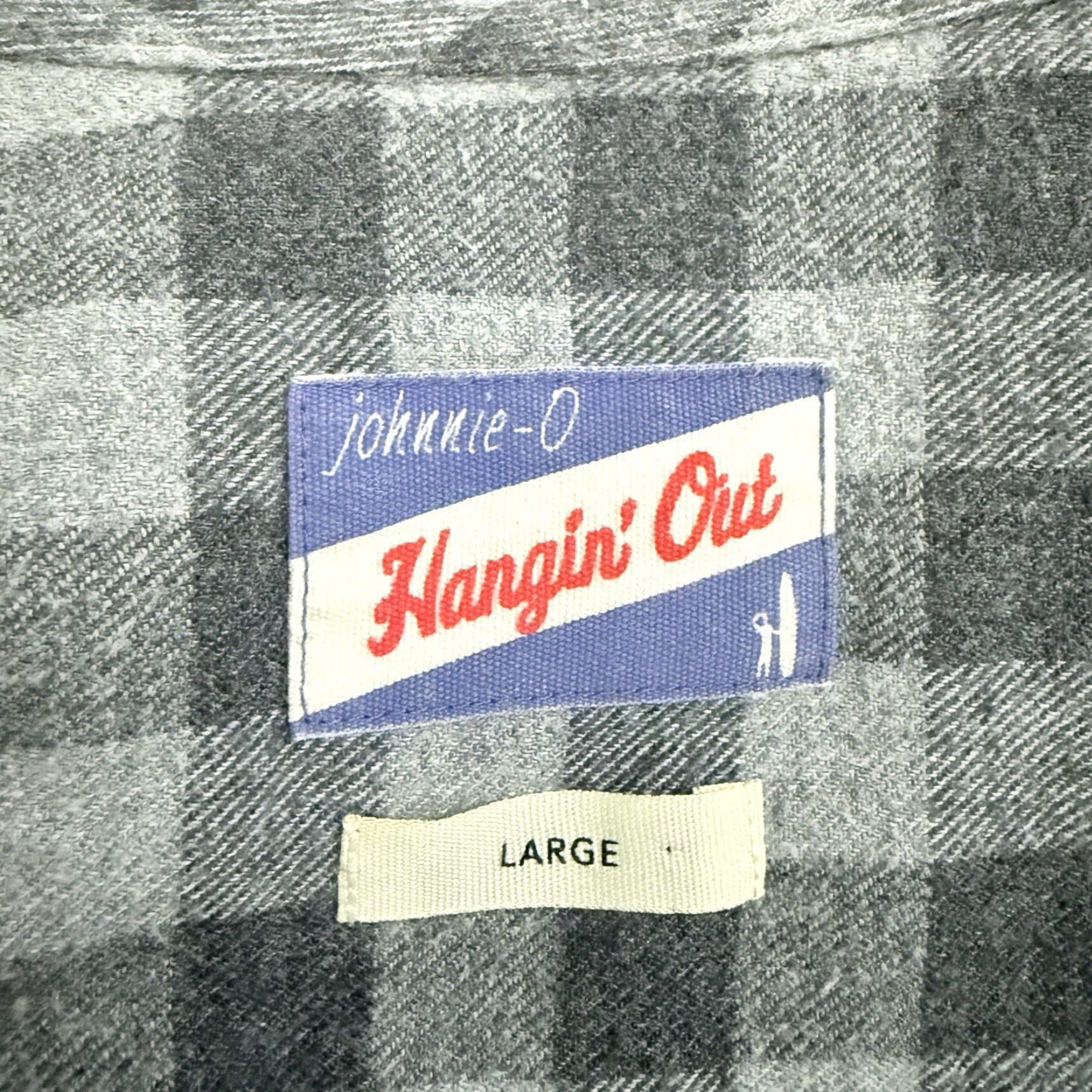 johnnie-O JOHNNIE-O Plaid Flannel Button-Up Shirt Long Sleeve Adult Large Multicolor Mens Size US L / EU 52-54 / 3 - 4 Thumbnail
