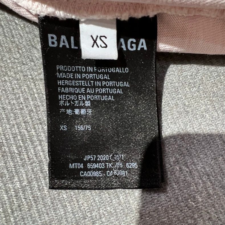 Balenciaga Balenciaga Red big destroyed letter logo hoodie Size US XS / EU 42 / 0 - 6 Thumbnail