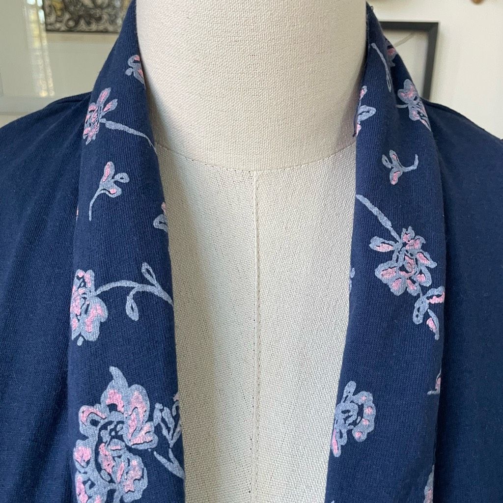 Vintage Vintage 80s IN2 Peplum Cardigan Jacket Dark Blue M Size M / US 6-8 / IT 42-44 - 6 Thumbnail