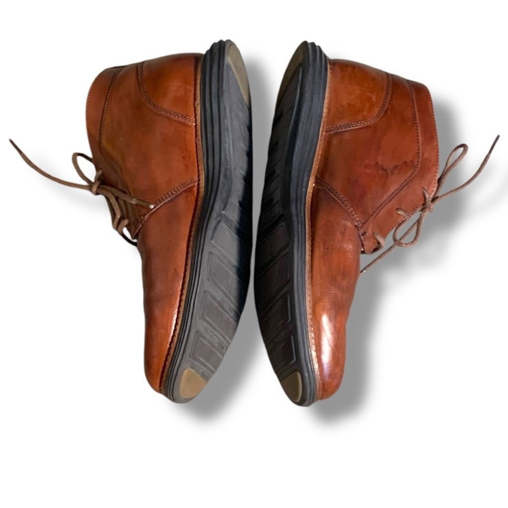 Cole Haan Cole Haan Men’s Original Grand Chukka Boots Brown Leather 8. Size US 8.5 / EU 41-42 - 10 Thumbnail