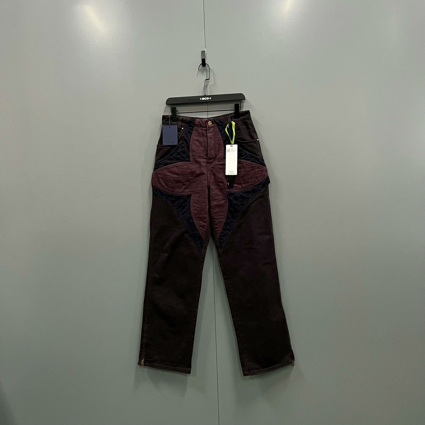 Louis Vuitton Louis Vuitton Monogram Spliced Jeans Size US 30 / EU 46 - 1 Thumbnail