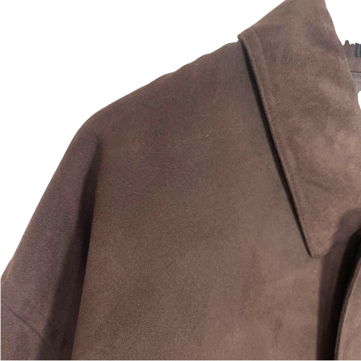 Courreges Vintage Courreges Homme Suede Jacket Core Jacket Button Up Size US L / EU 52-54 / 3 - 9 Thumbnail