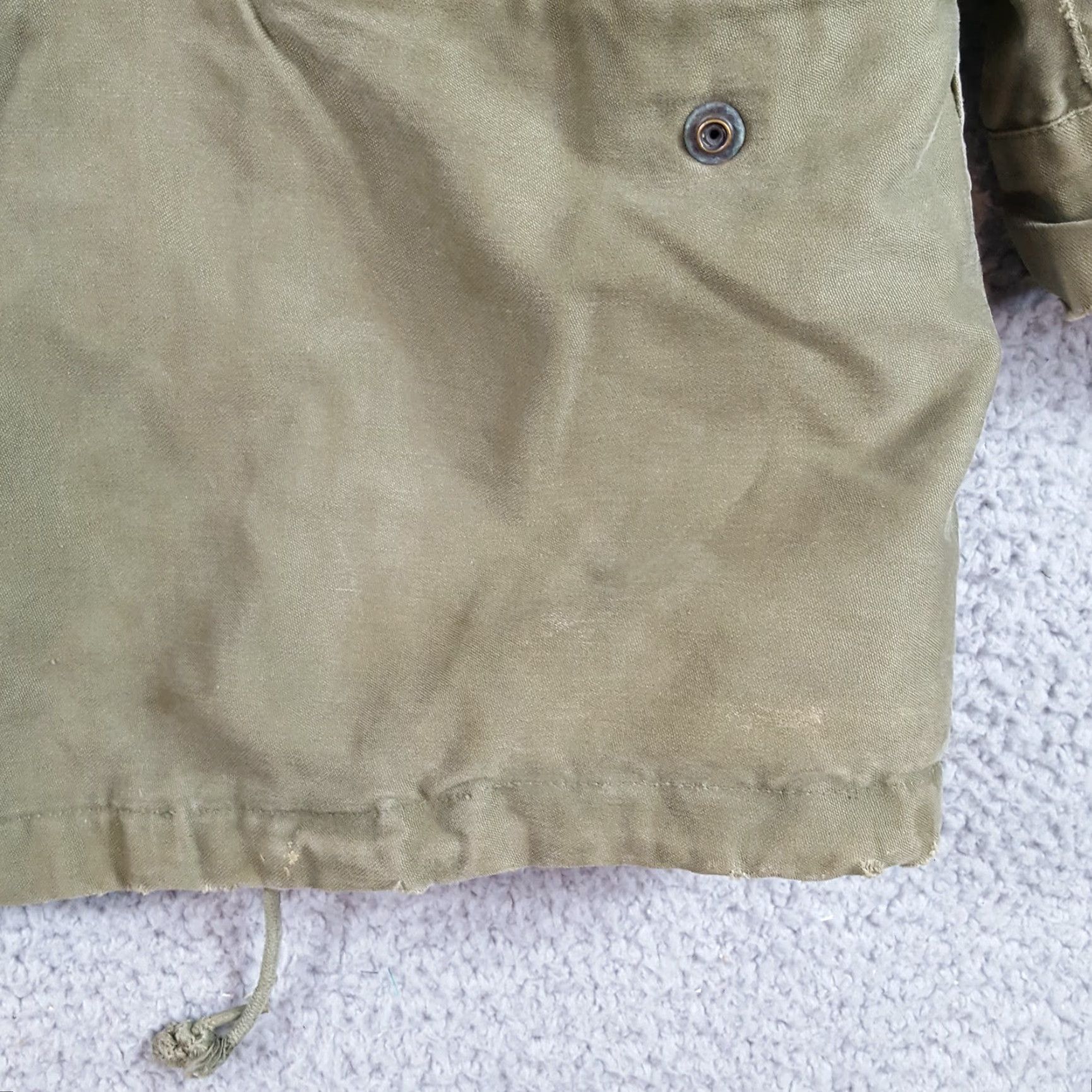 Vintage VINTAGE US Army M-1951 Field Jacket Military Vietnam Men's Small Green BDU Coat 90s Military Retro Size US S / EU 44-46 / 1 - 7 Thumbnail