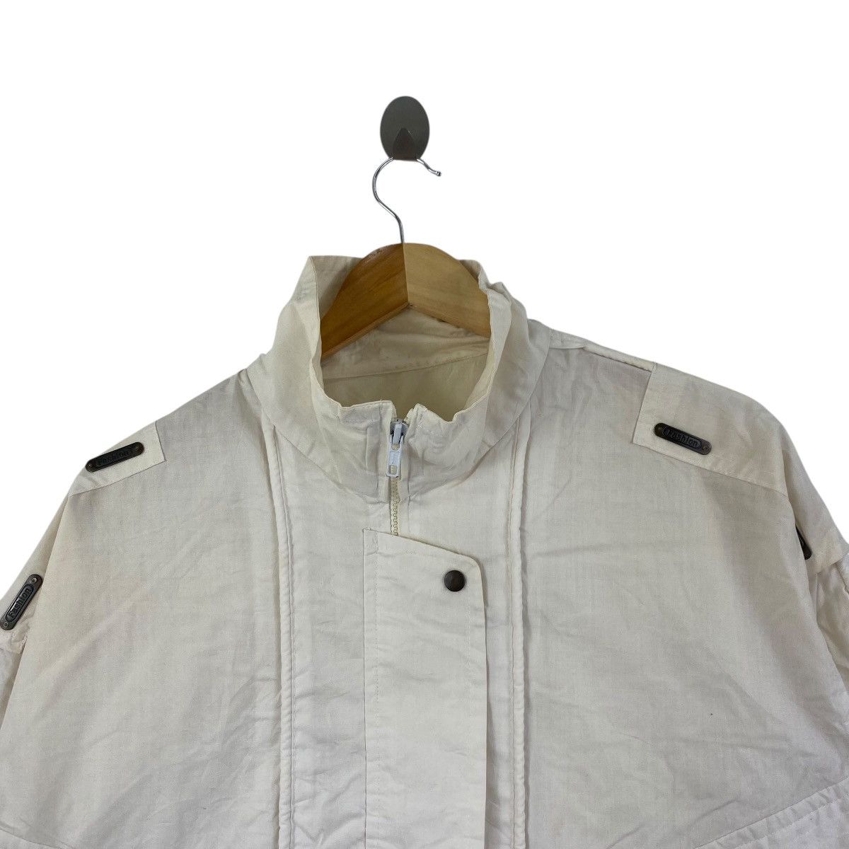 Other Vintage 80s OLIMPIC Victory Jacket White Vintage Clothing Size US XL / EU 56 / 4 - 2 Thumbnail