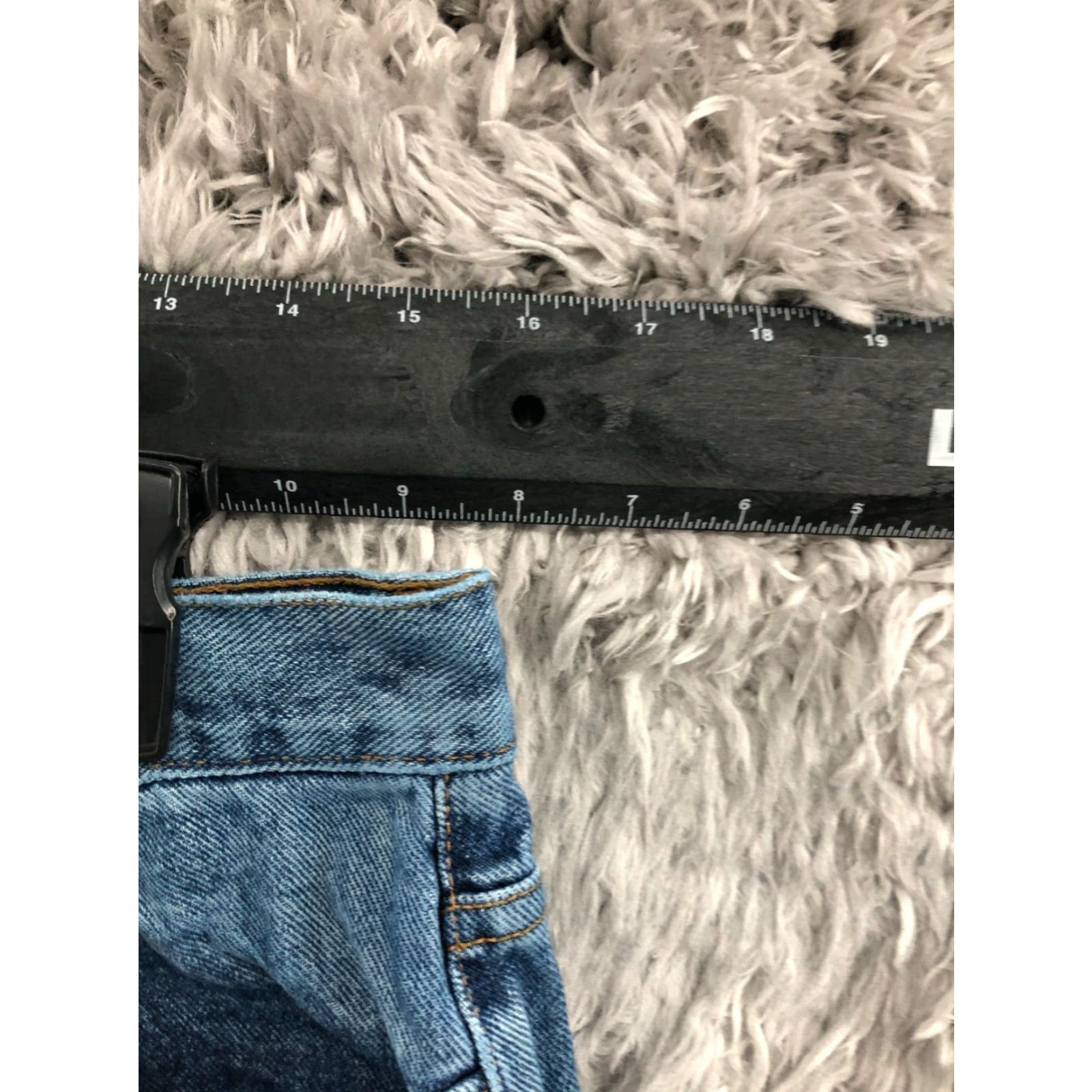 Calvin Klein Calvin Klein High Rise Mom Jeans Womens Blue Stone Wash Size 12 Easy Fit Size 34" / US 12 / IT 48 - 2 Thumbnail