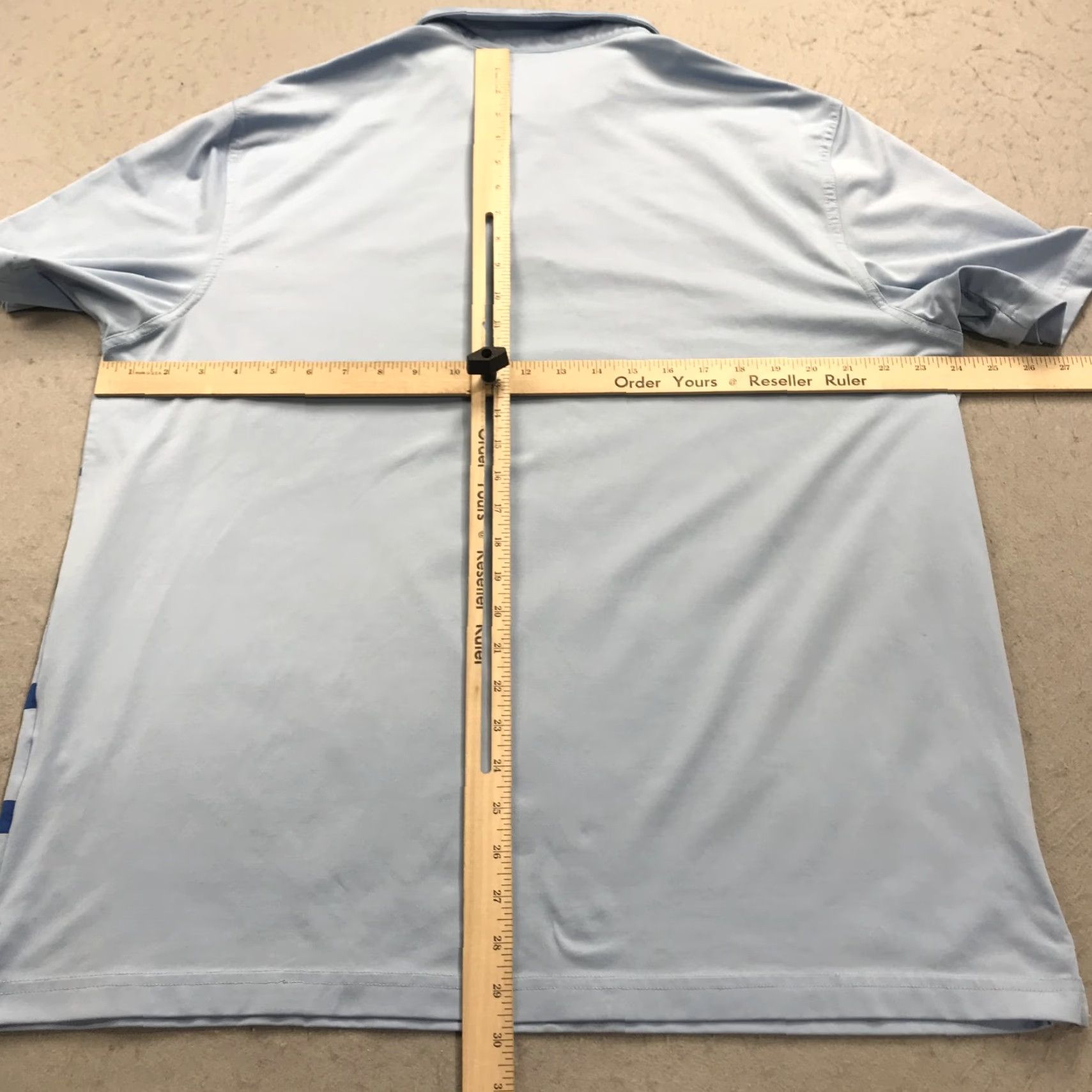 Vineyard Vines Vineyard Vines Polo Shirt Mens XL Light Blue Striped Performance Golf Polo Size US XL / EU 56 / 4 - 6 Thumbnail