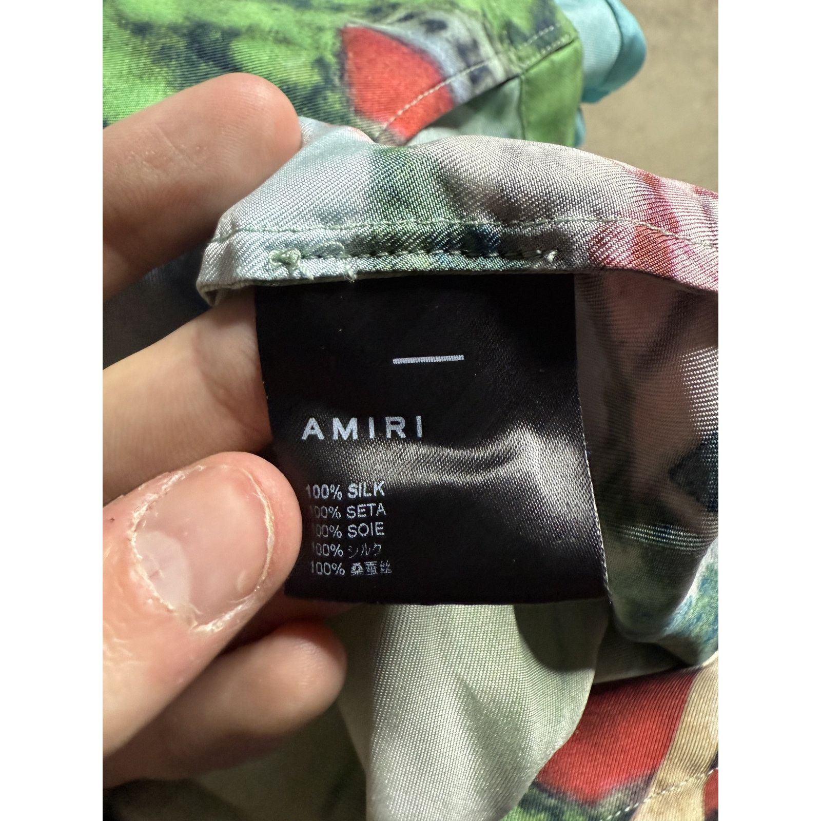 Amiri Amiri St Barth Button Up Used XS Size US XS / EU 42 / 0 - 2 Thumbnail