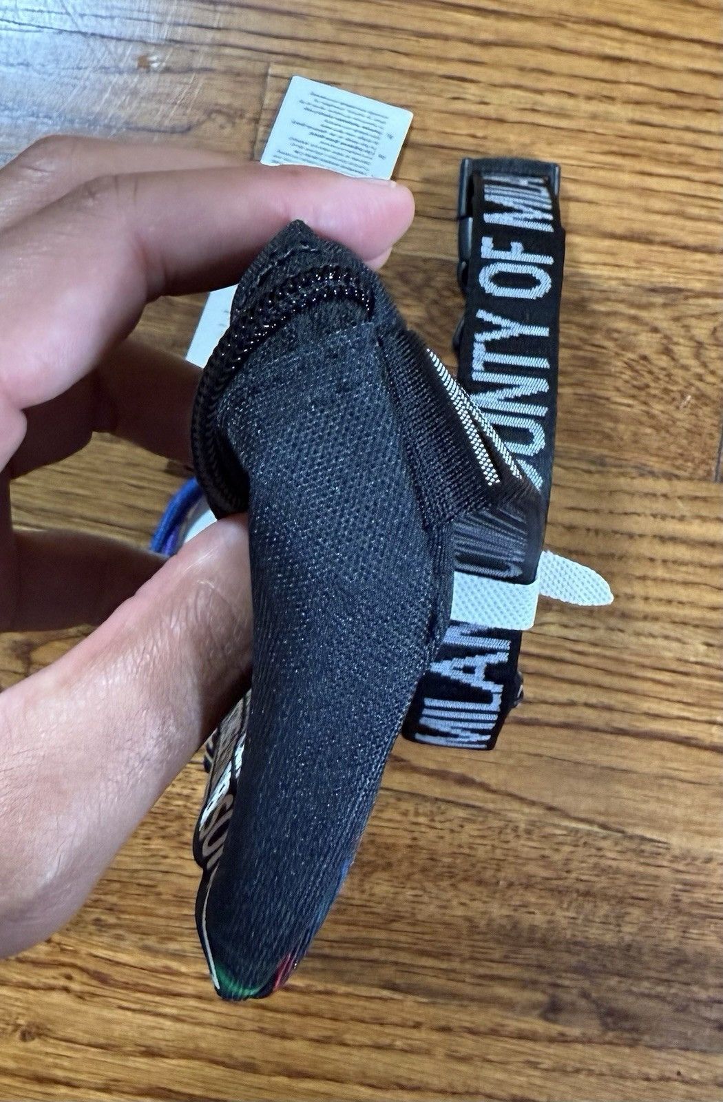 Marcelo Burlon Marcelo Burlon Eastpak Edition Glitch Waist Bag Black NWT Size ONE SIZE - 14 Thumbnail