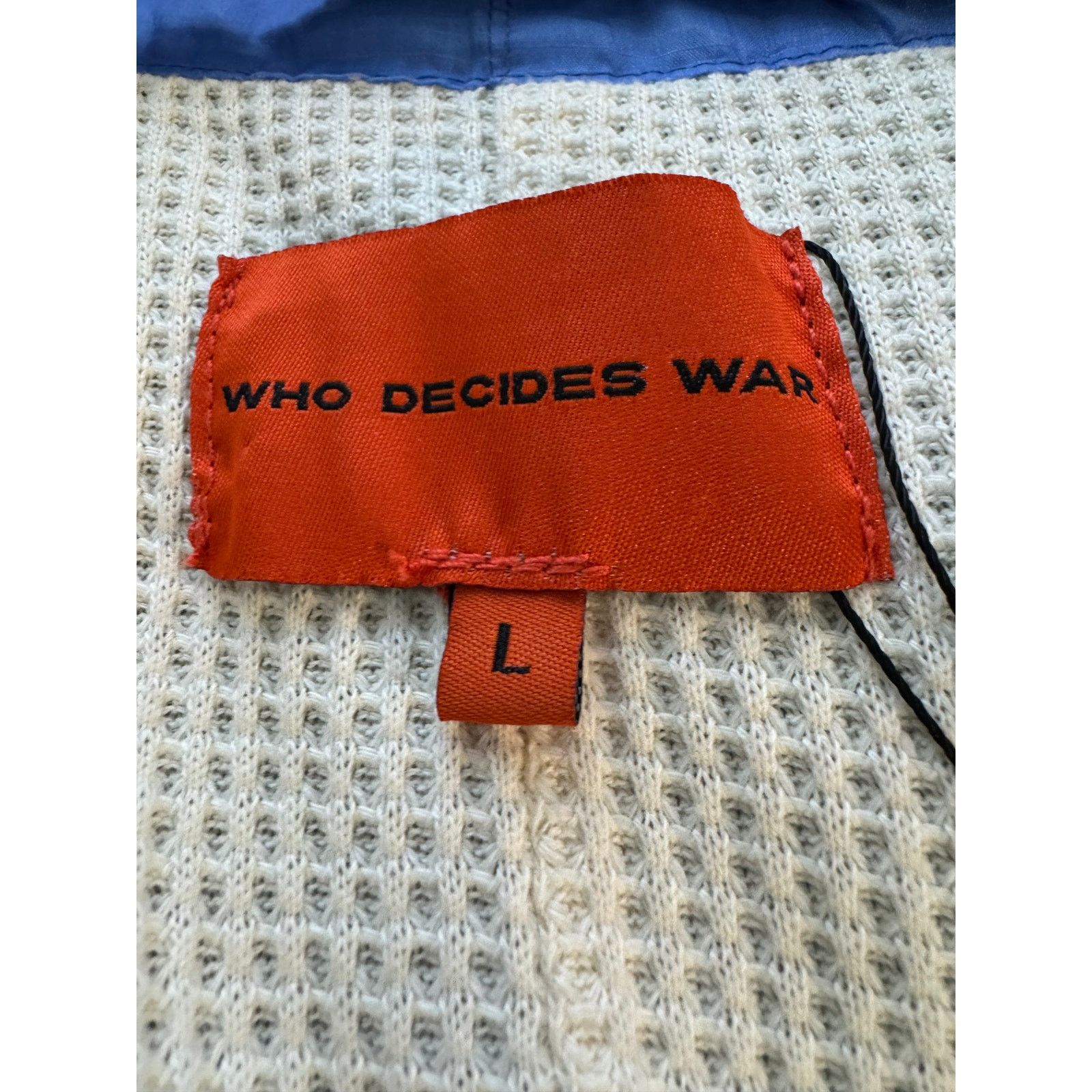 Who Decides War WDW Thermal Fleece Jacket Used Large Size US L / EU 52-54 / 3 - 3 Thumbnail
