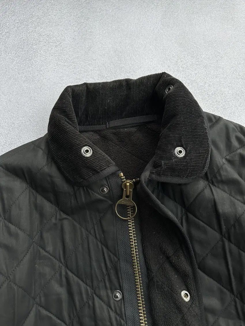 Barbour × Vintage Vintage Barbour Polarquilt Black Jacket Size US L / EU 52-54 / 3 - 10 Thumbnail