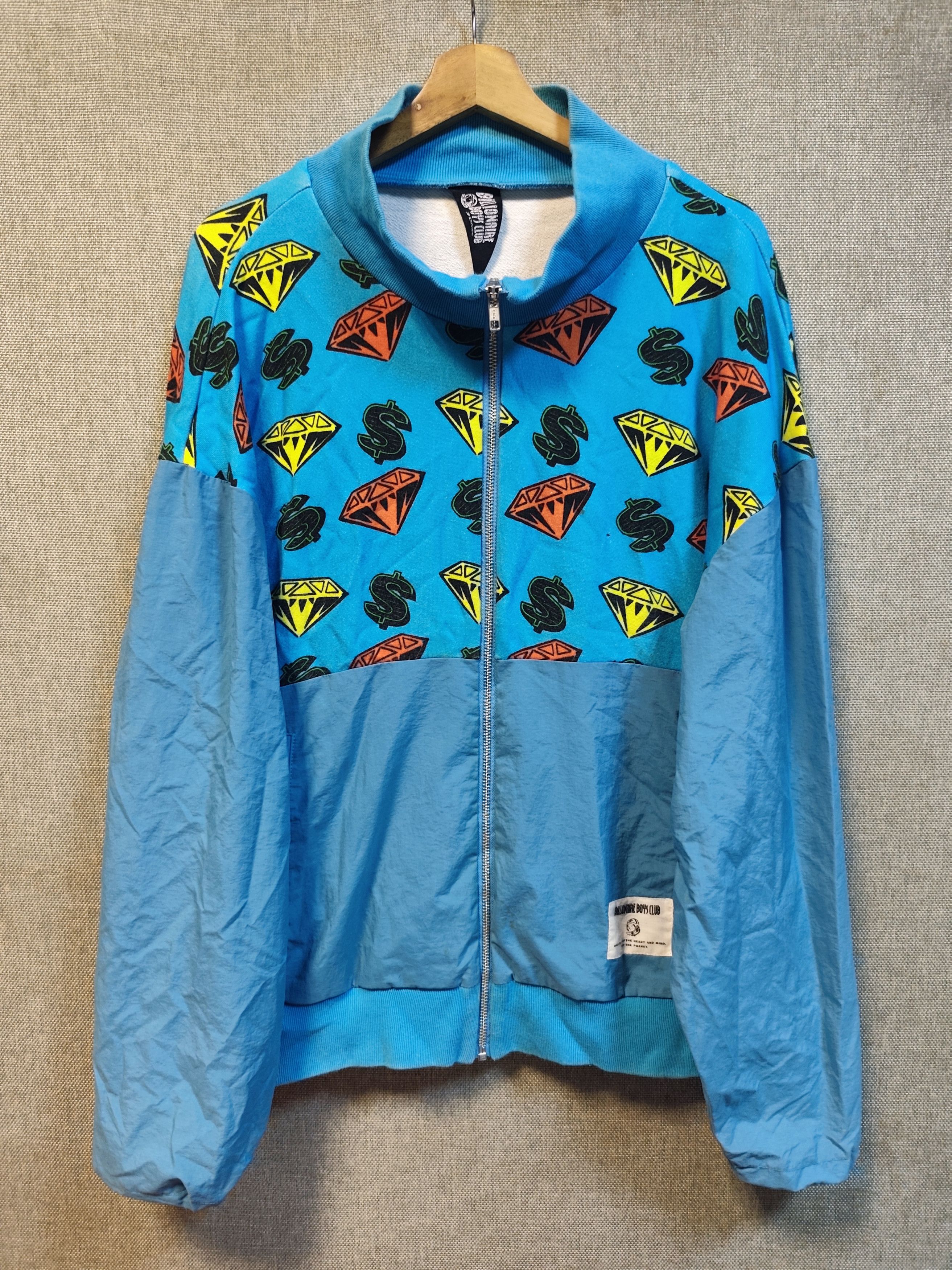 Billionaire Boys Club Billionaire Boys Club Diamond & Dollar Sweatshirt Zipper Size US L / EU 52-54 / 3 - 1 Thumbnail