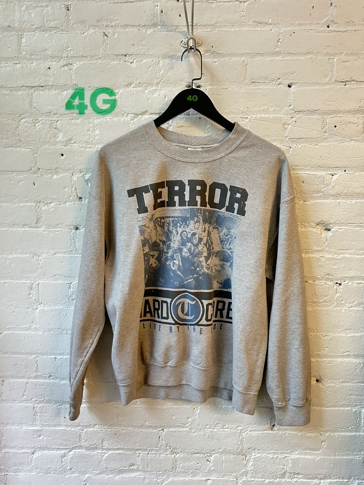 Vintage VINTAGE TERROR WORLDWIDE CREWNECK SZ L Size US M / EU 48-50 / 2 - 1 Thumbnail