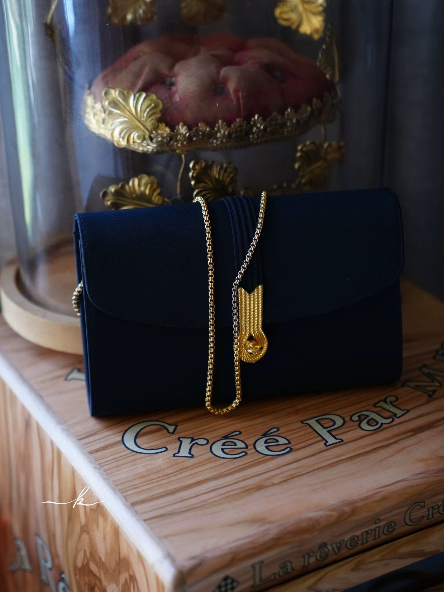 Other Morabito Vintage Black Gold Chain 2way Clutch Crossbody Size ONE SIZE - 3 Thumbnail