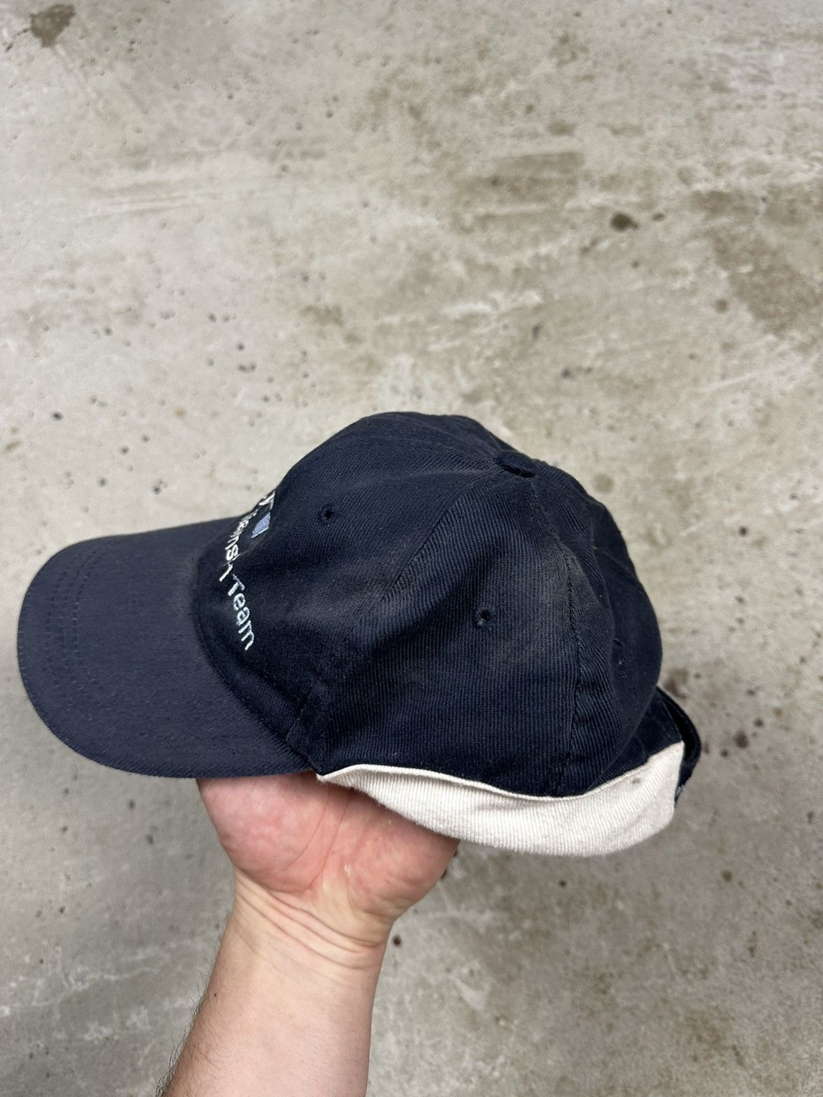 BMW Vintage 2002 BMW Williams F1 Formula Uno Team Hat Navy Size ONE SIZE - 4 Thumbnail
